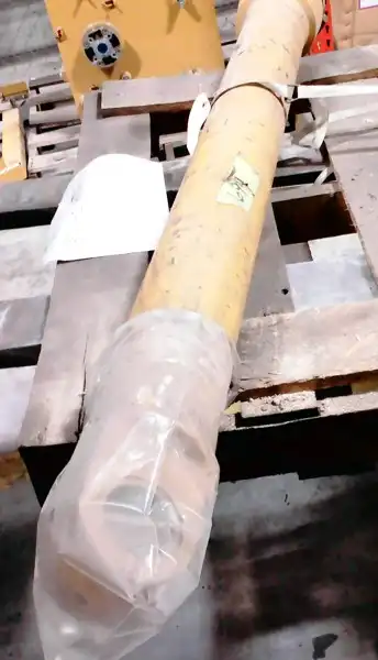 Boom Cylinder Arrangement With Tube And Rod Assemblies image 2