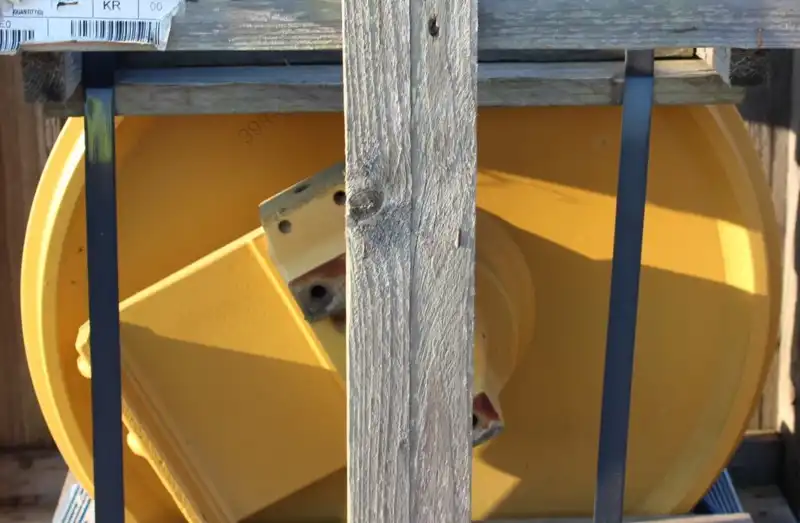 Track Idler Wheel With Idler Shaft And Spring Pin image 2