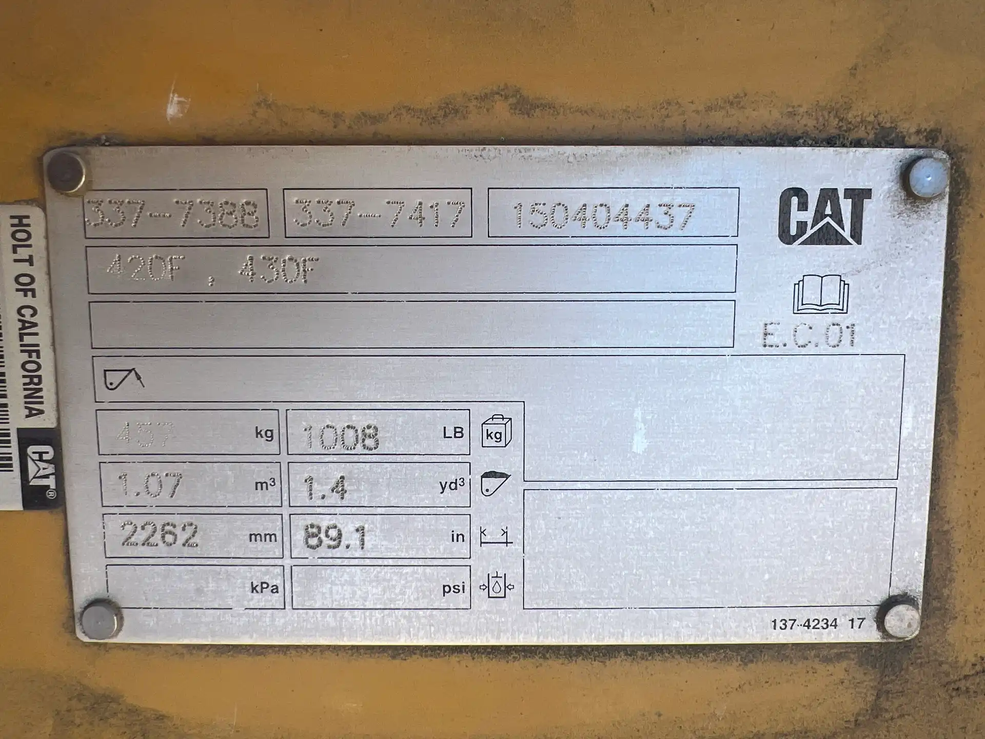 CAT General Purpose Bucket Group image 5