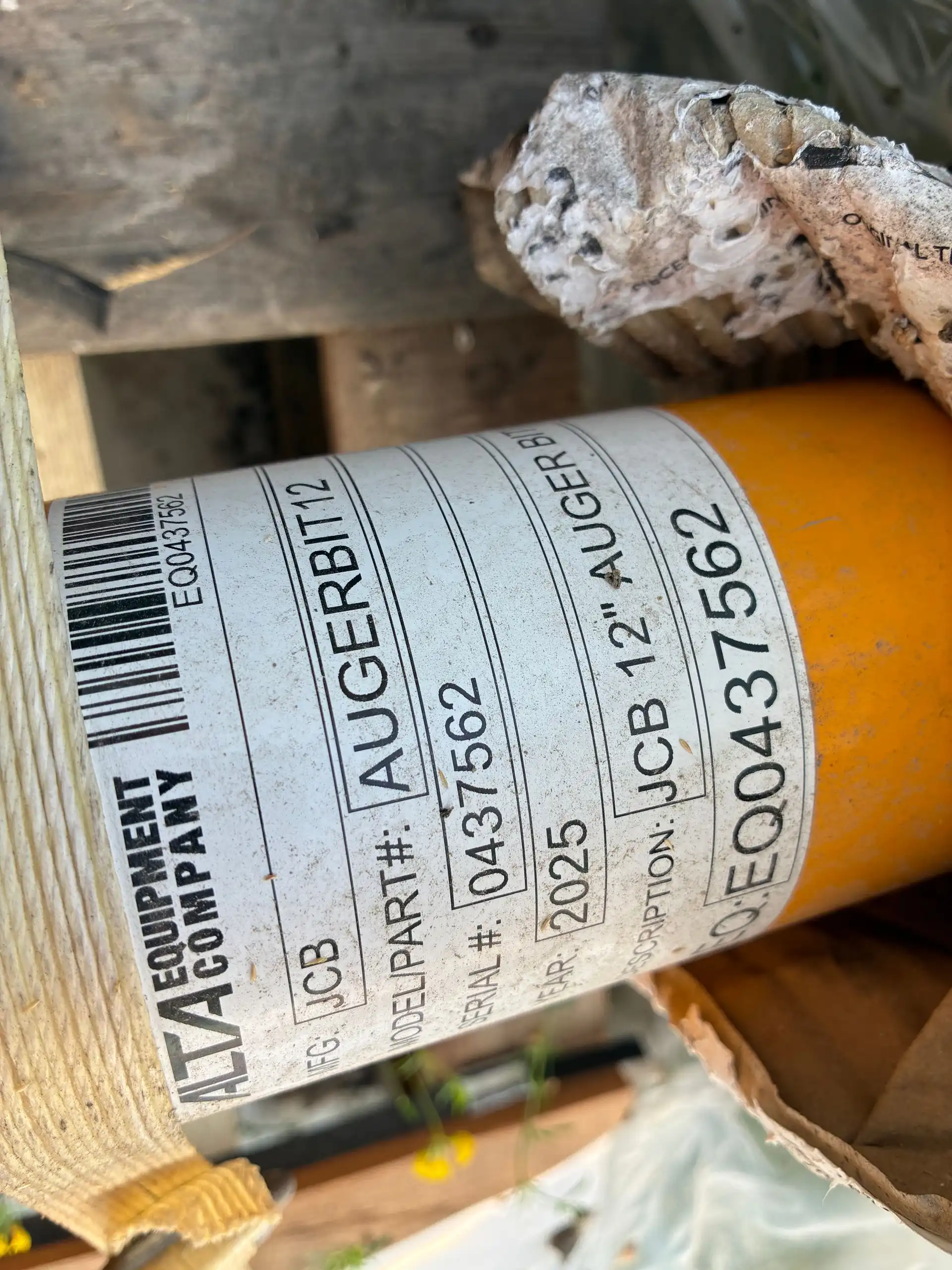 2025 JCB 12" AUGER BIT image 2