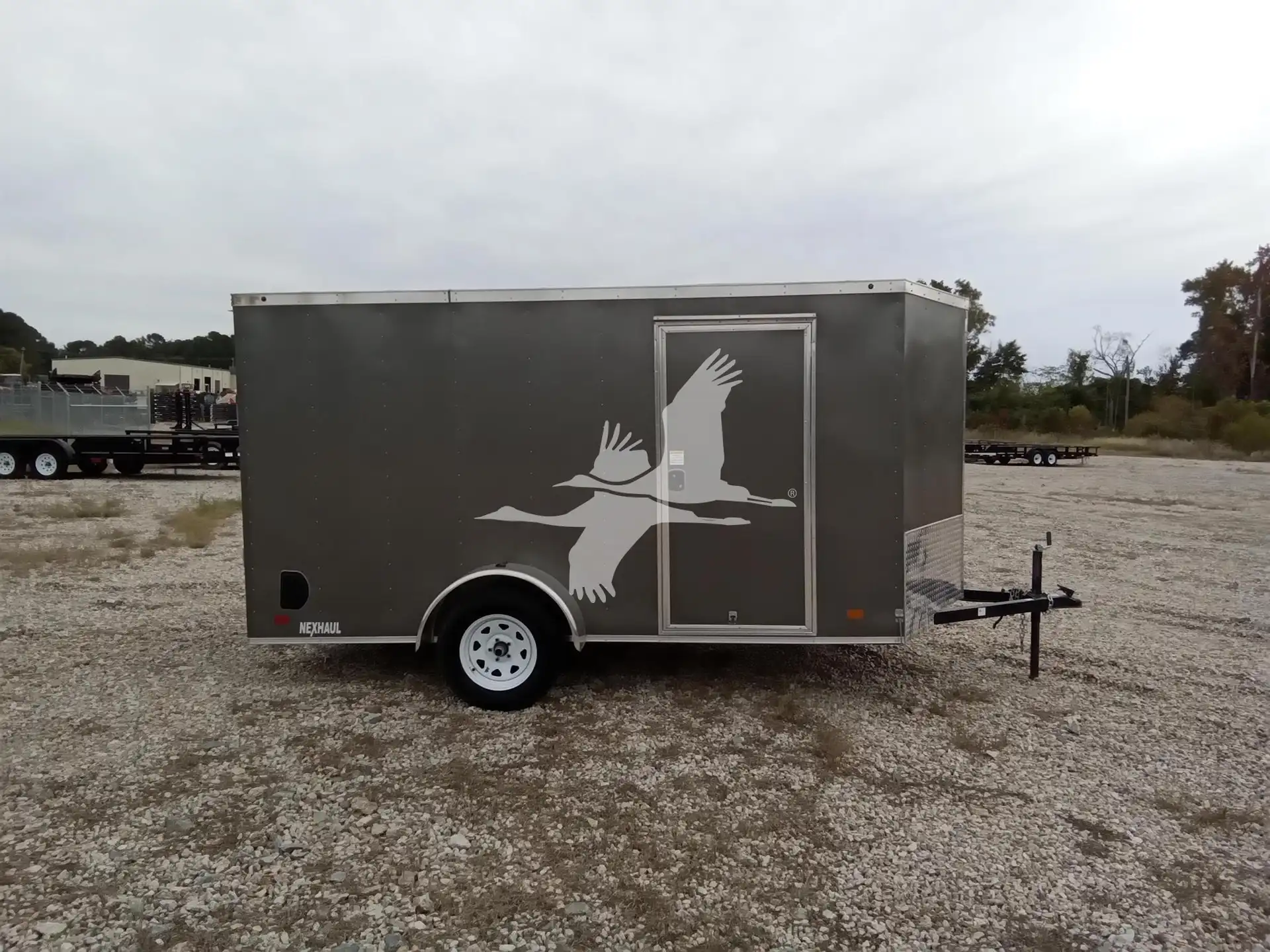 Nexhaul Enclosed Single Axle Trailer (Black) image 2