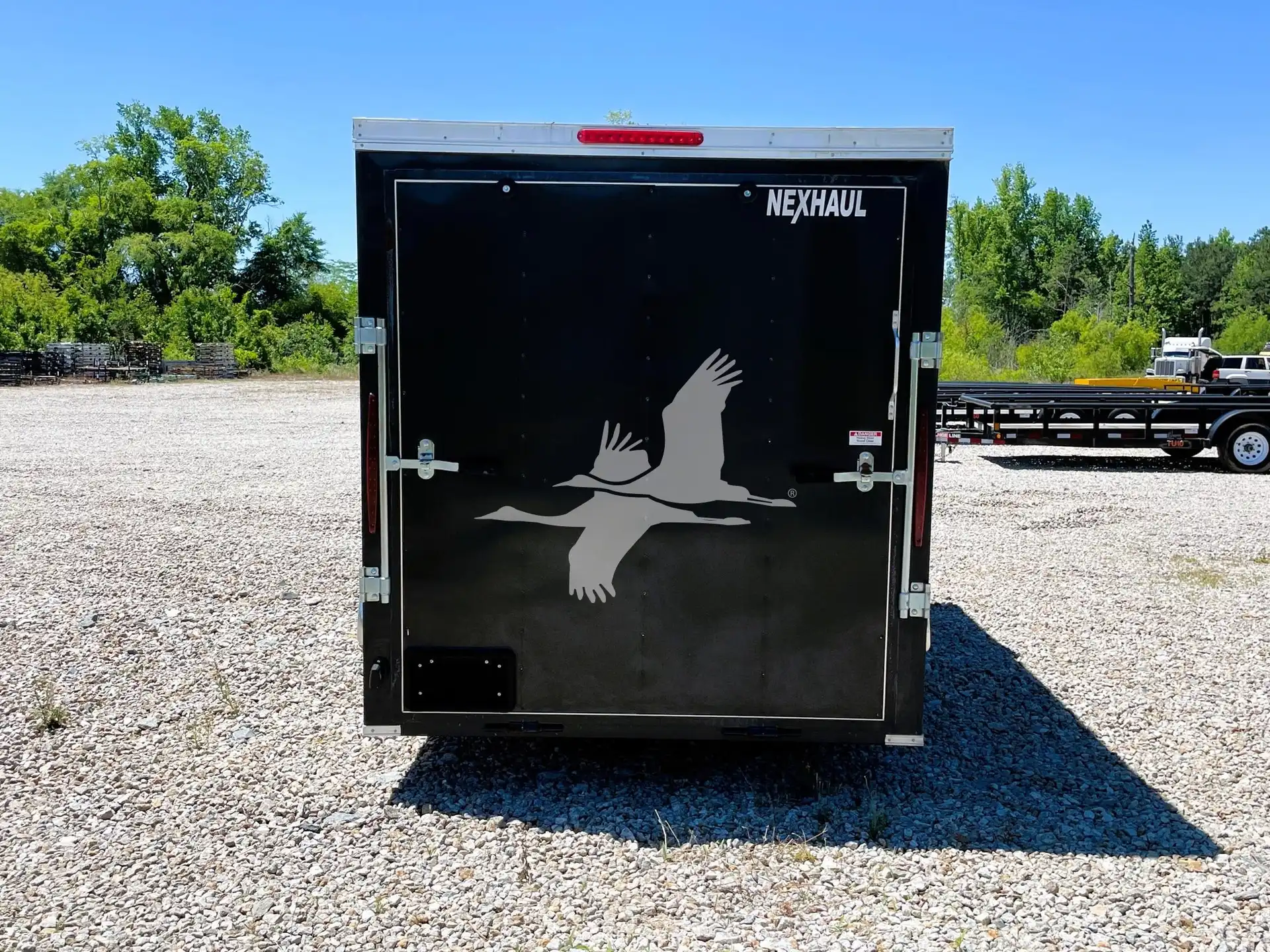 Nexhaul Enclosed Box Trailer (White) image 2
