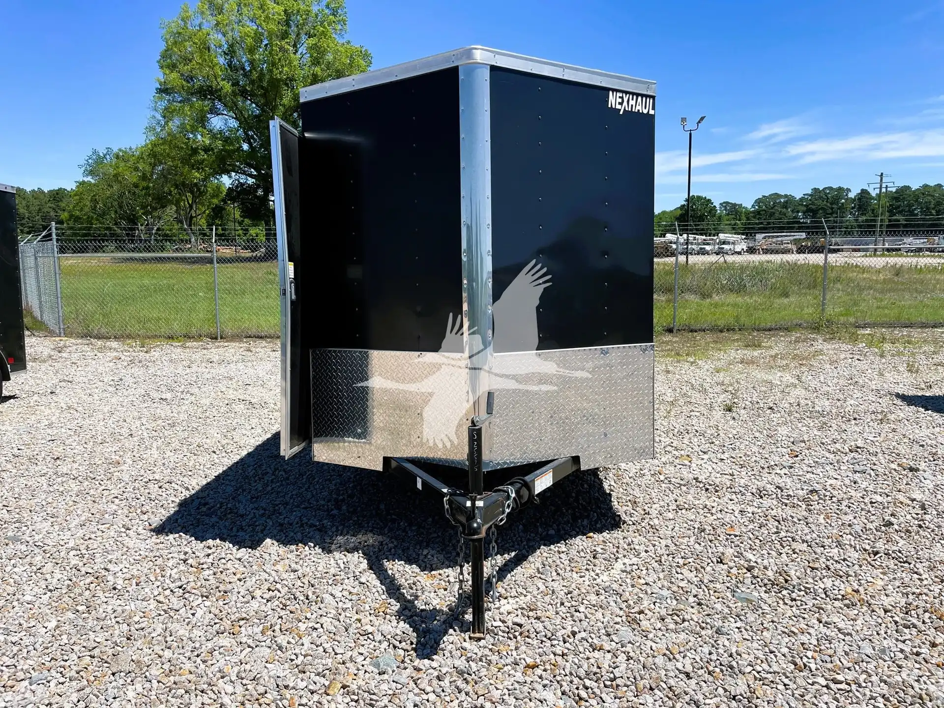 Nexhaul Enclosed Box Trailer (White) image 4