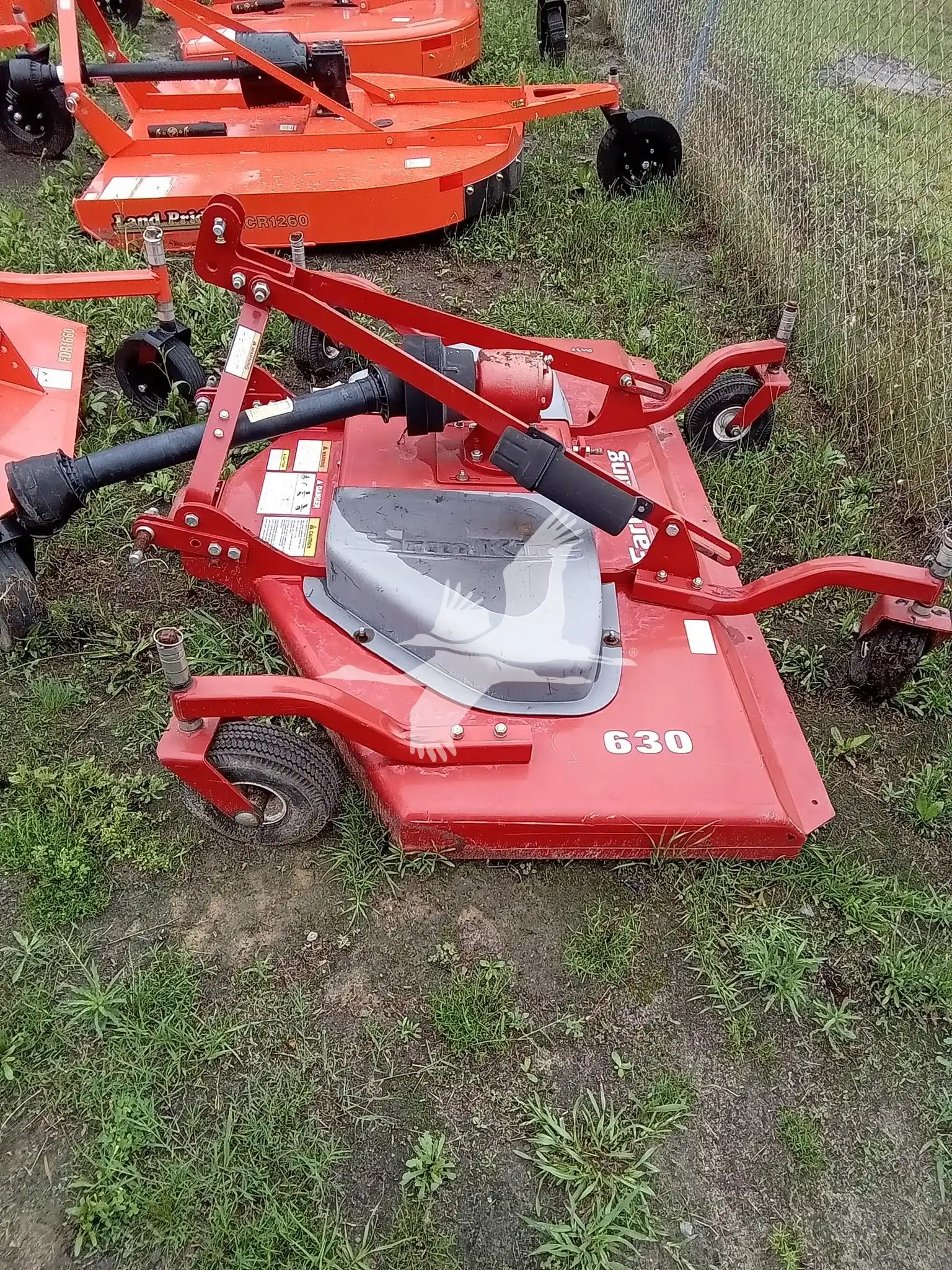 King Kutter Y630-1B3 72 in Finish Mower Deck image 3