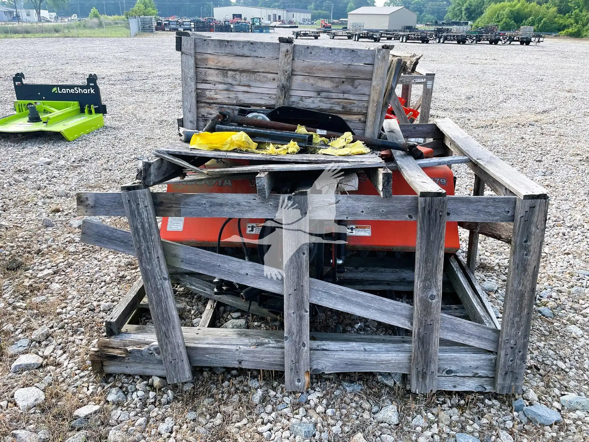 Kubota B2779 60 in Hydraulic Angle Broom image 2