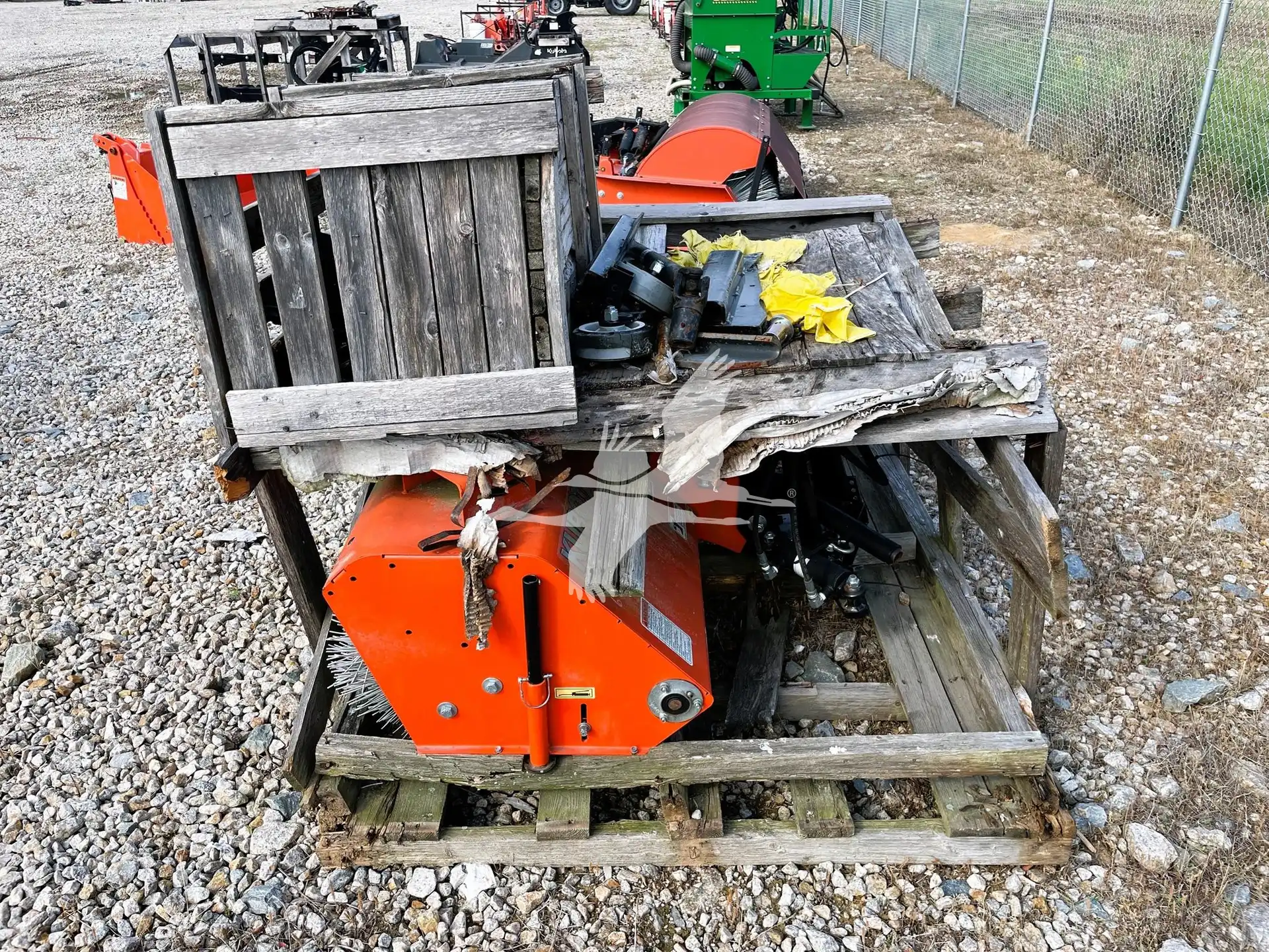 Kubota B2779 60 in Hydraulic Angle Broom image 3