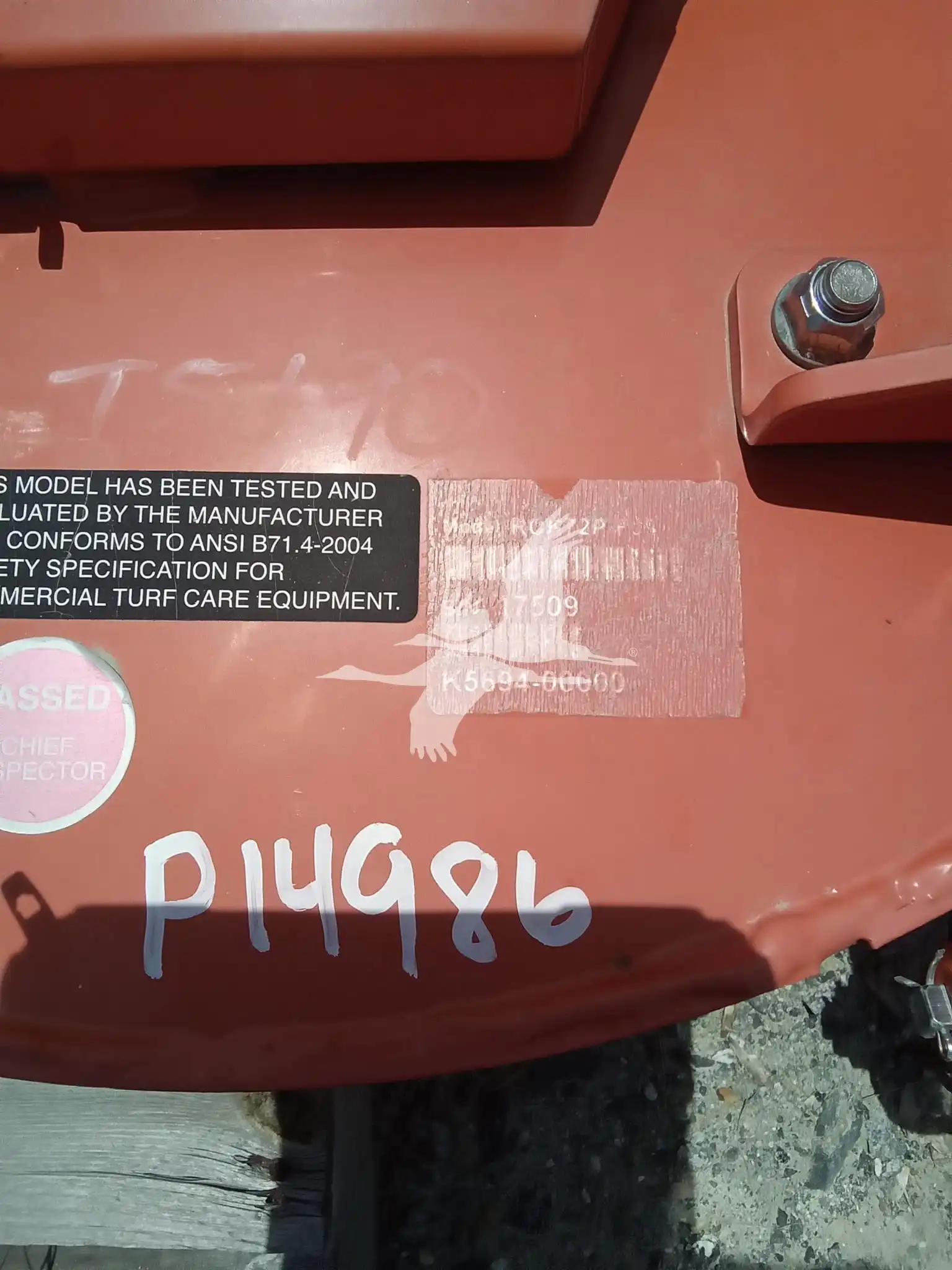 Kubota RCK72P-F39 72 in Mower Deck image 5