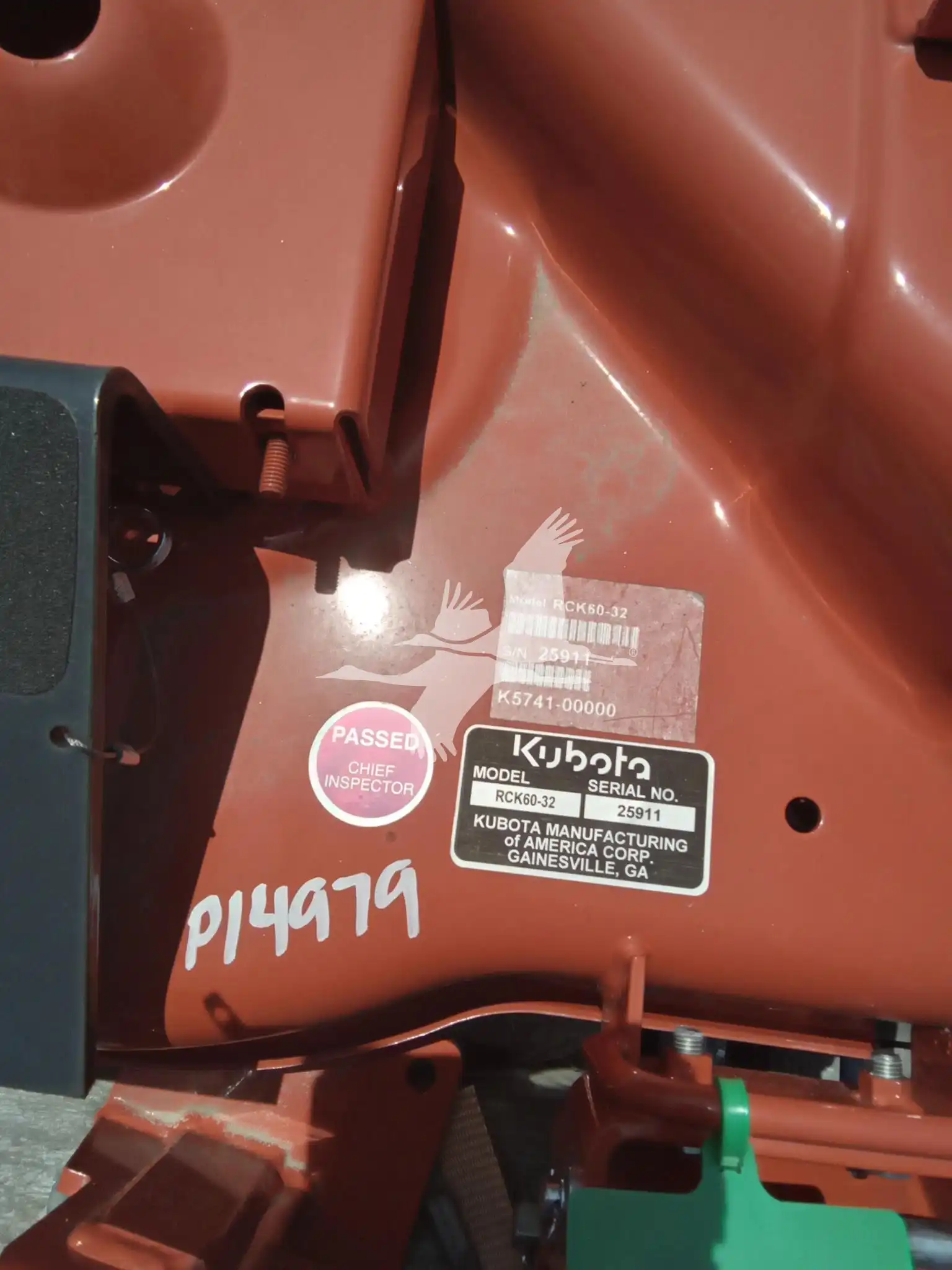 Kubota RCK6032 60 in Mower Deck image 6