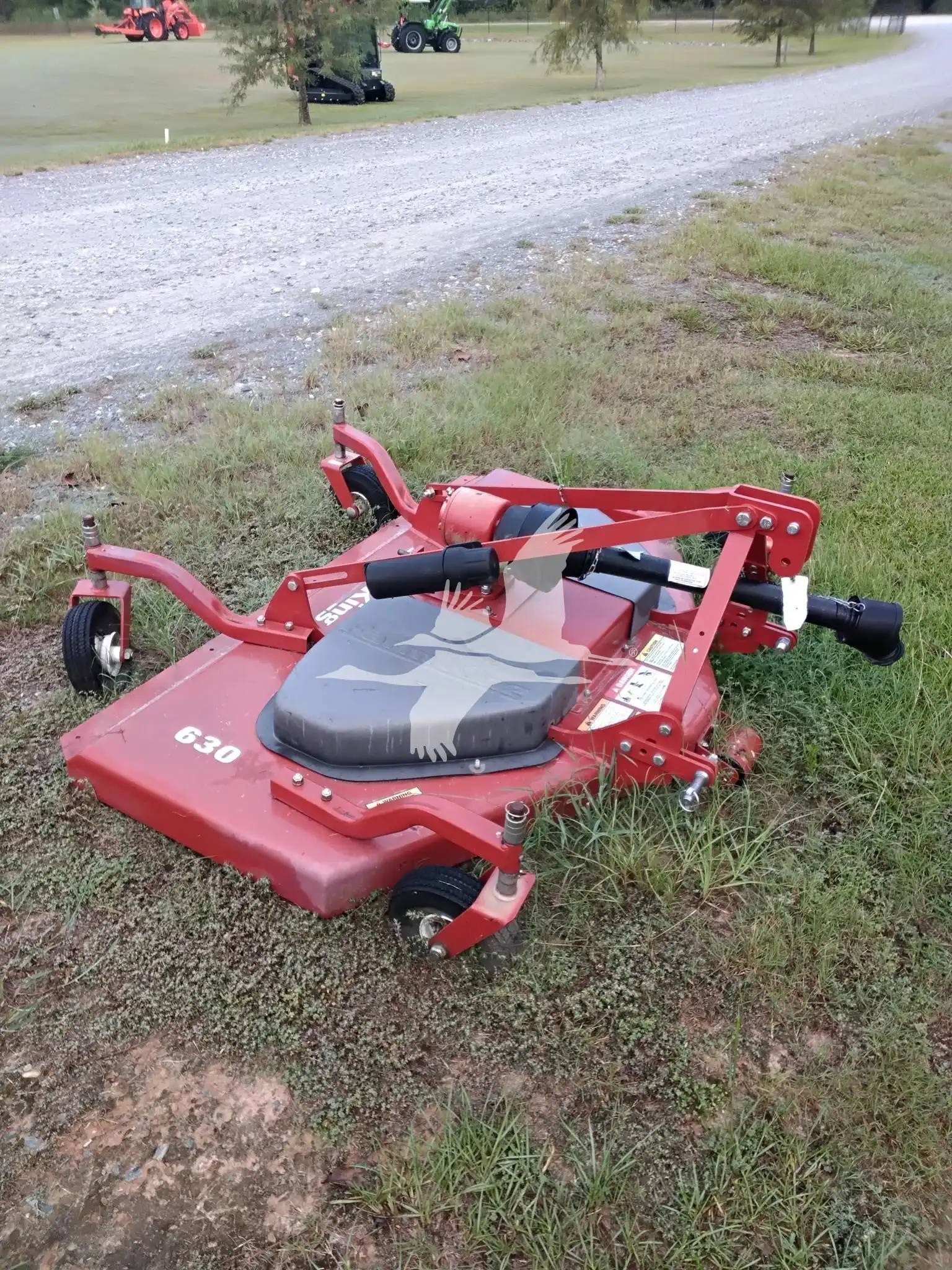 King Kutter Y630-1B3 72 in Finish Mower Deck image 3