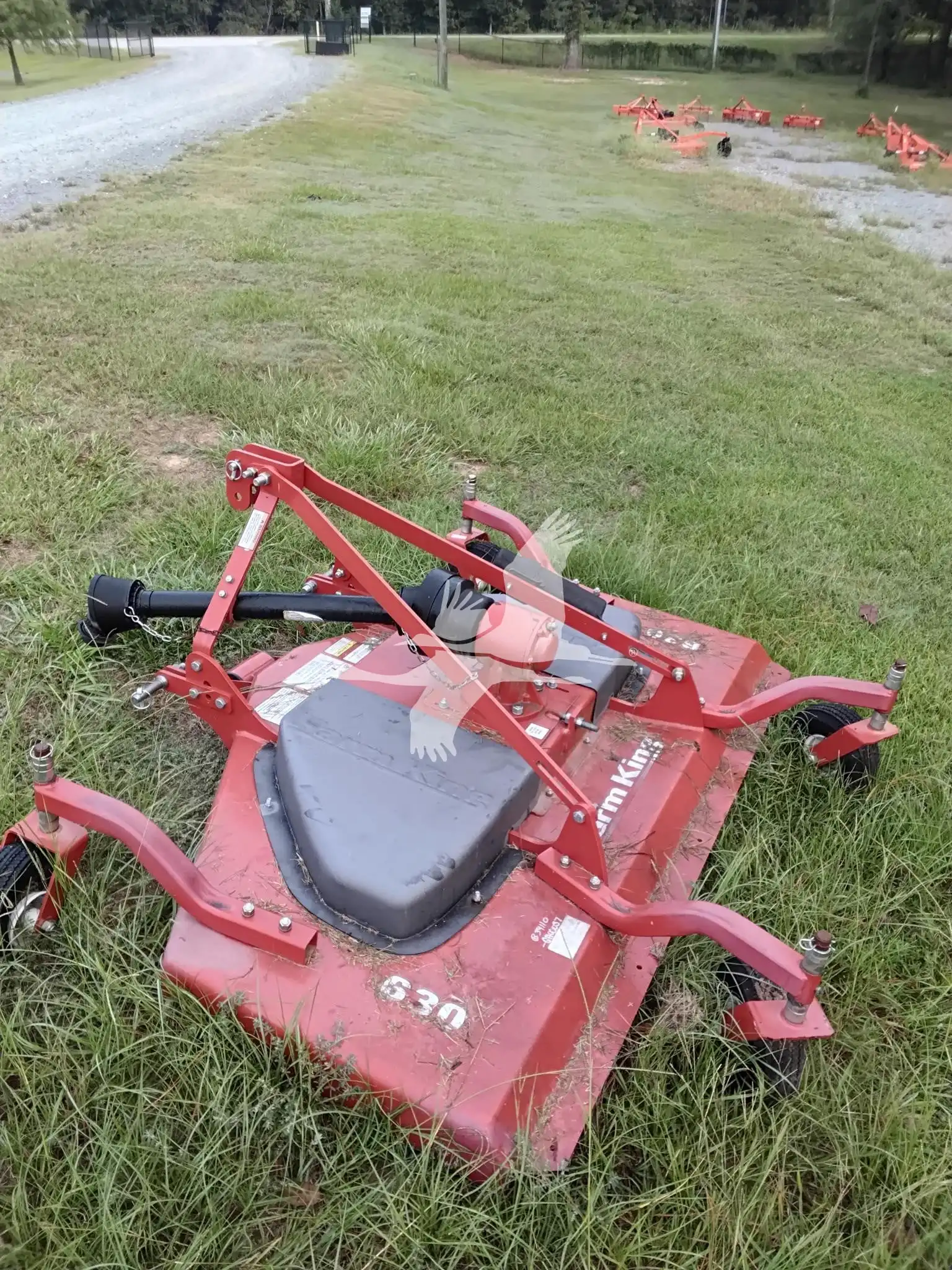 King Kutter Y630-1B3 72 in Finish Mower Deck image 4