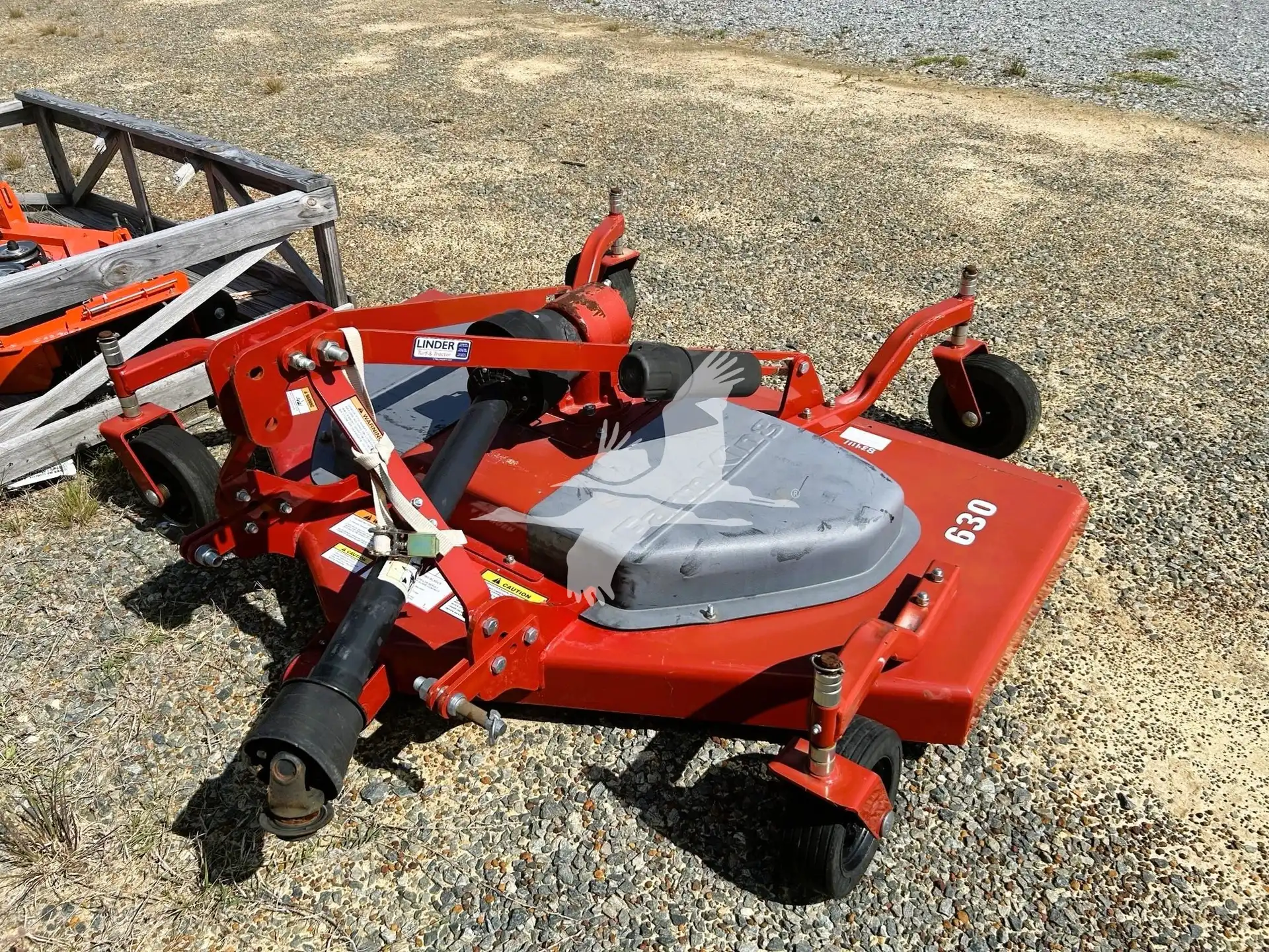 King Kutter Y630-1B3 72 in Finish Mower Deck image 2