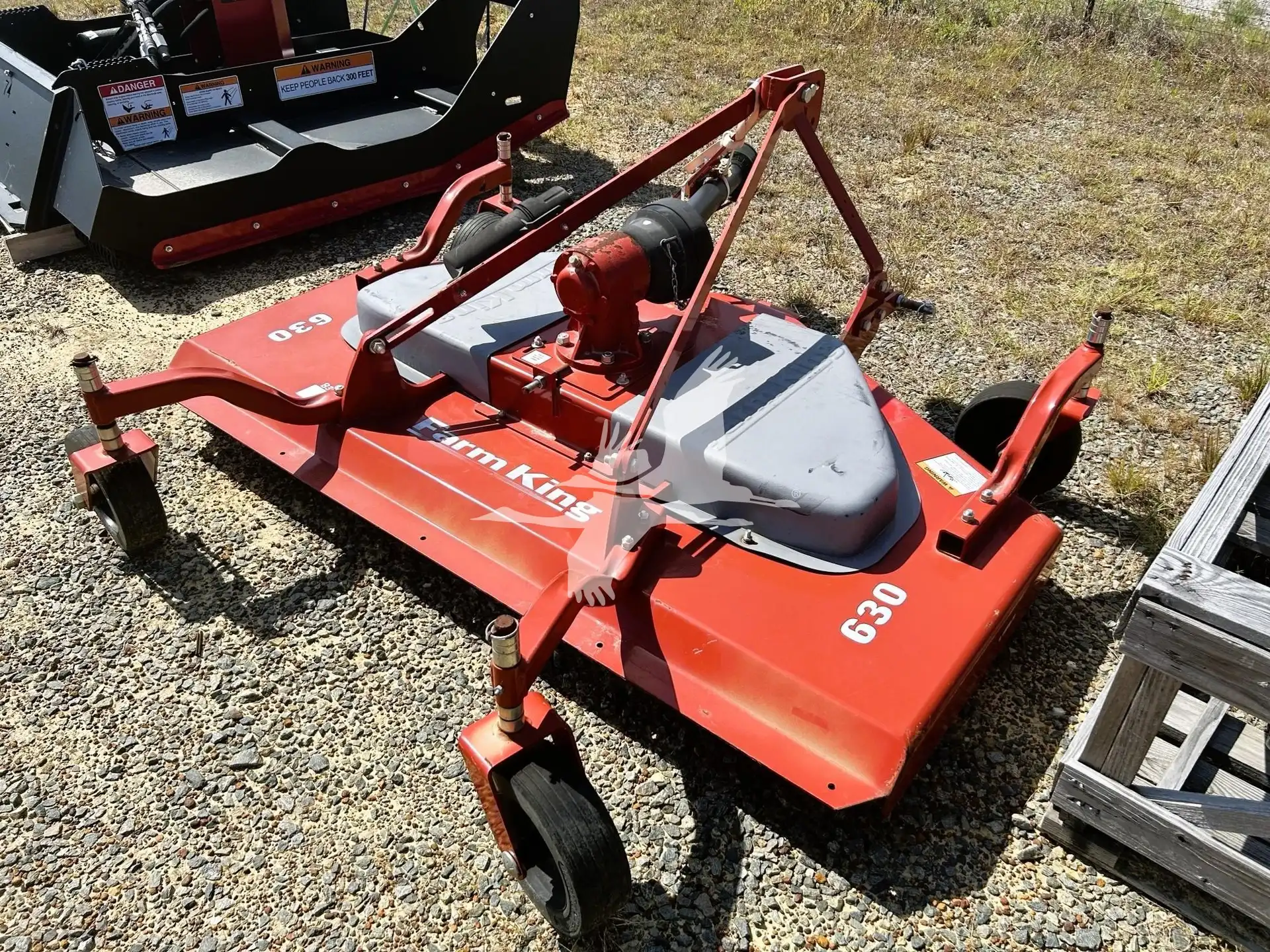 King Kutter Y630-1B3 72 in Finish Mower Deck image 3