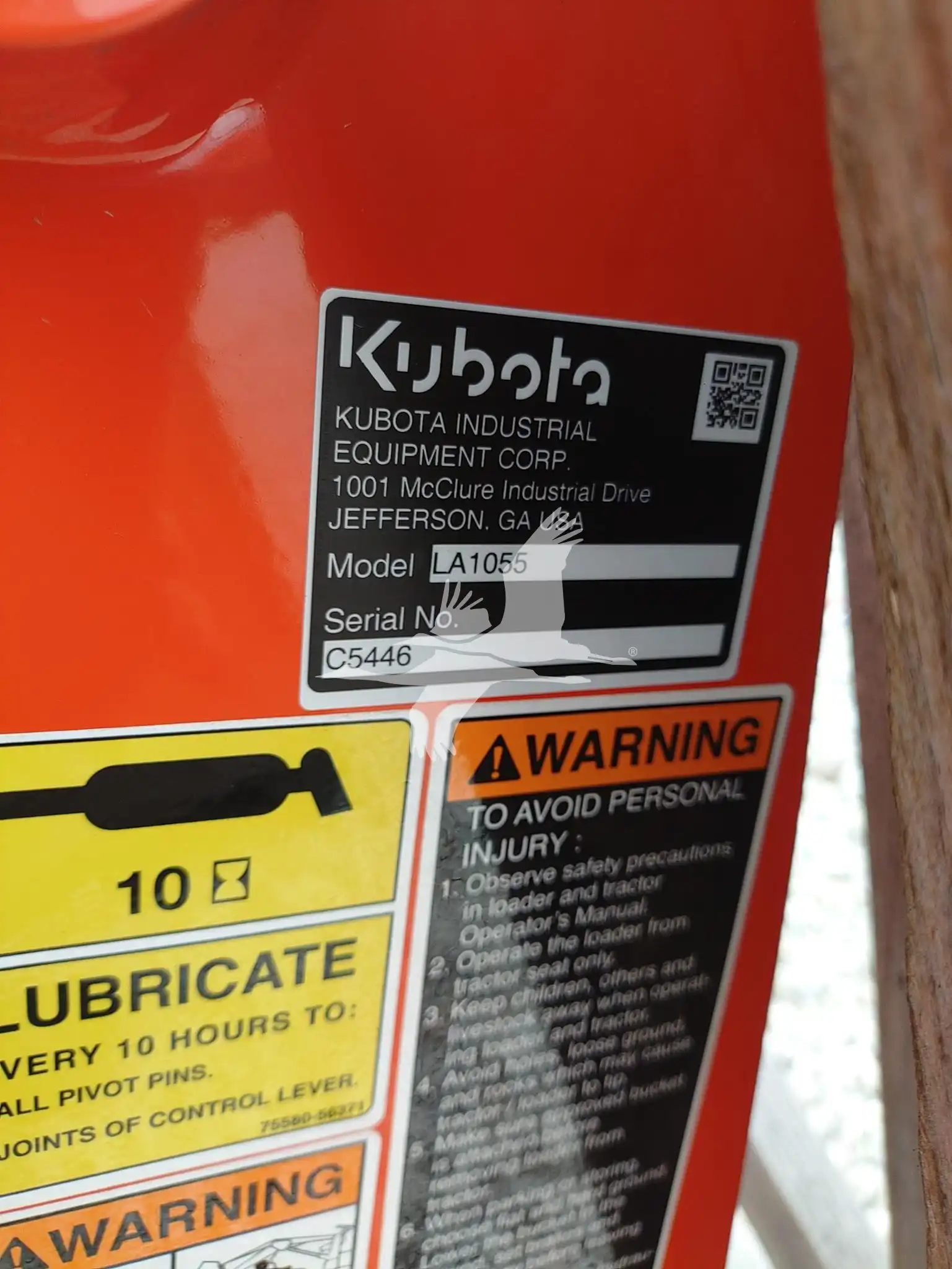 Kubota LA1055 Front End Loader image 3