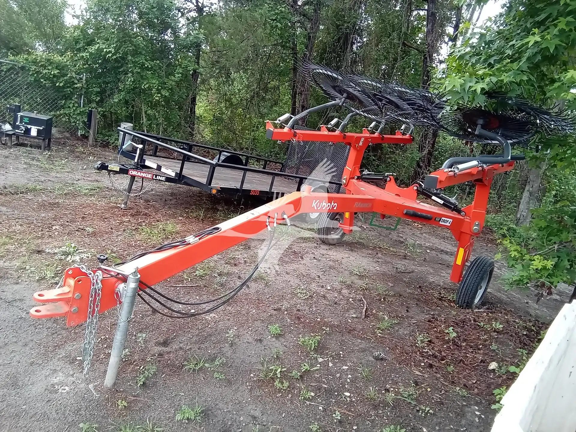 Kubota RA108CR Rotary Rake image 3