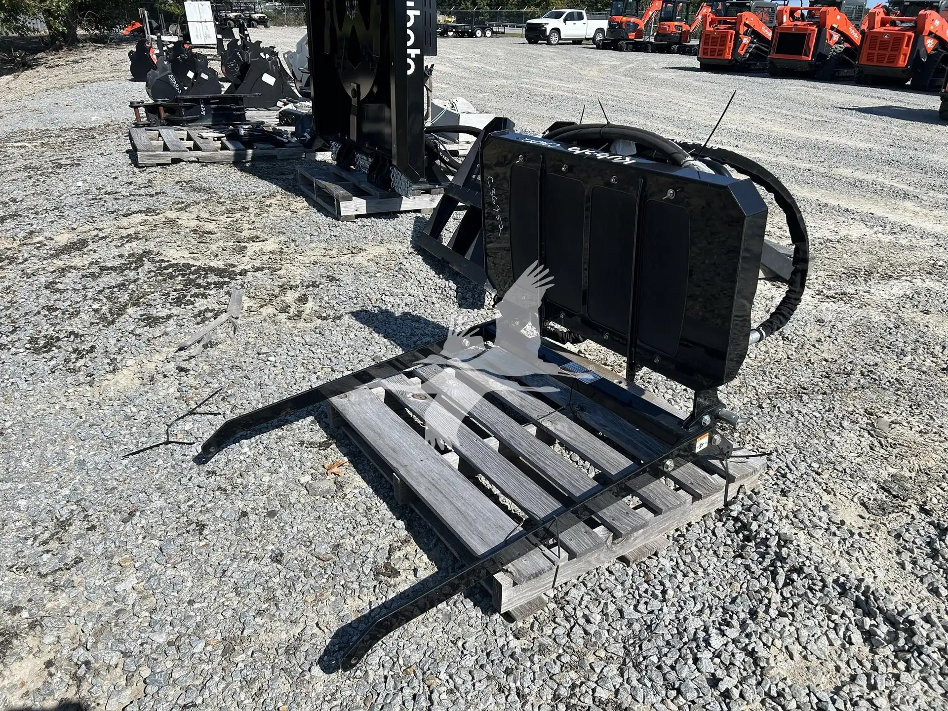 Kubota S6618 Auxiliary Hydraulic Cooler image 2