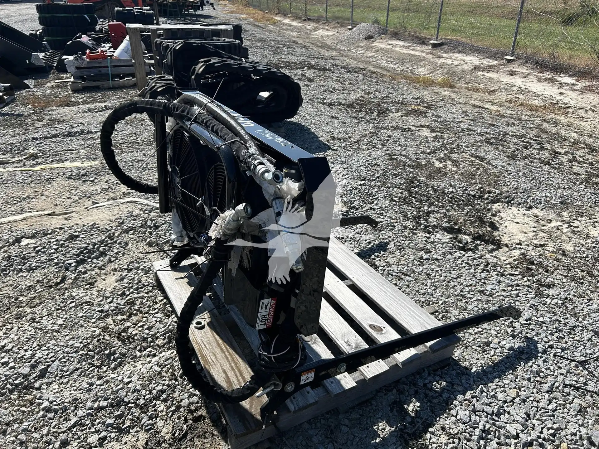 Kubota S6618 Auxiliary Hydraulic Cooler image 5