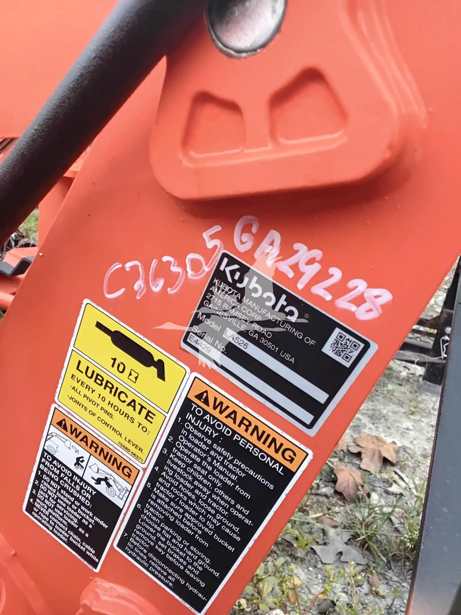 Kubota LA526 Front End Loader image 5