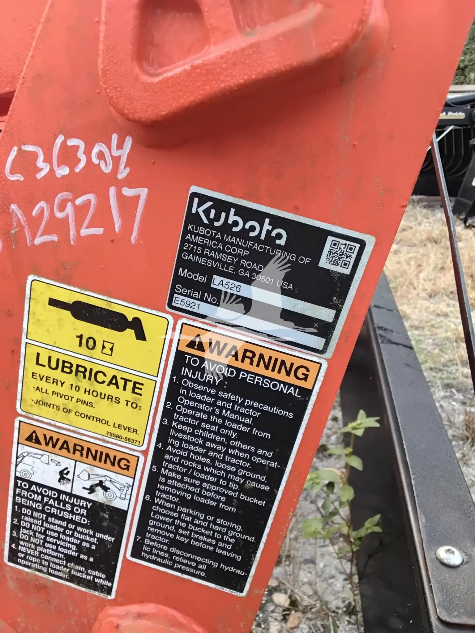 Kubota LA526 Front End Loader image 5