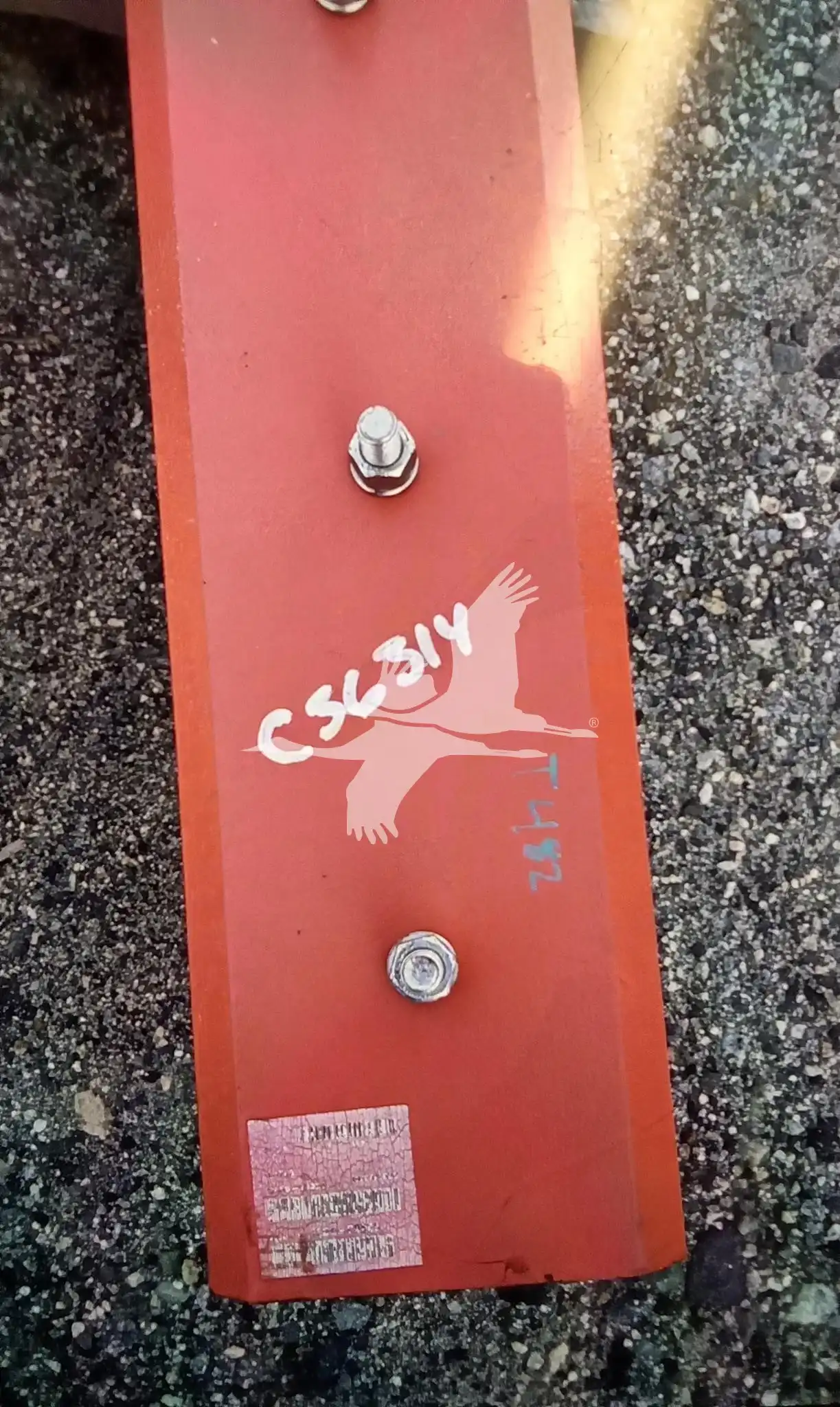 Kubota TL1748 Bolt-On Cutting Edge image 2