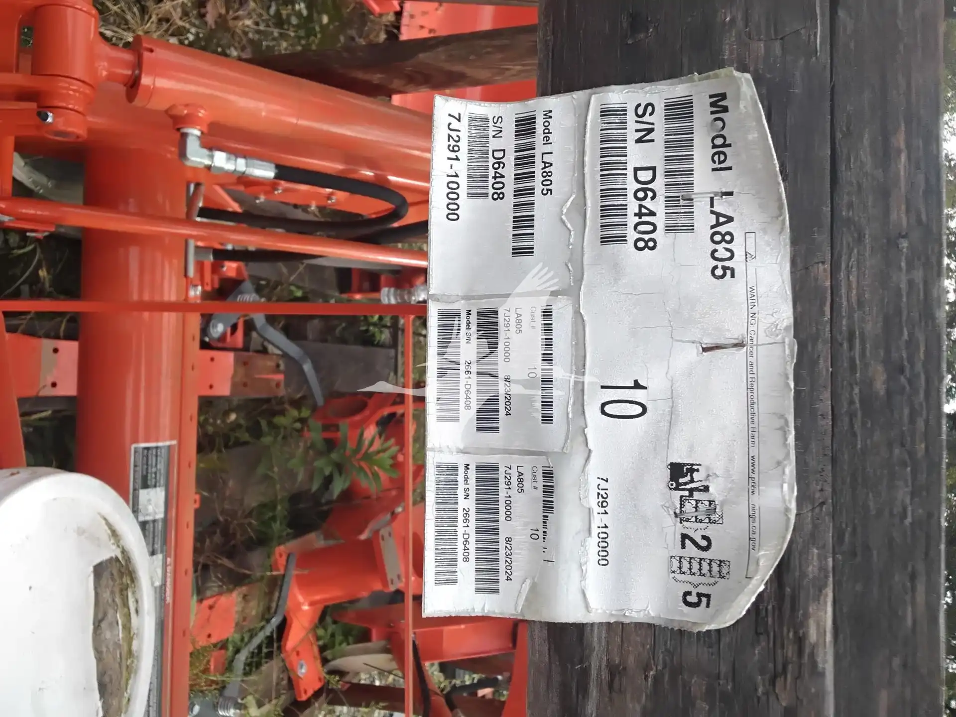Kubota LA805 HD Front End Loader image 5