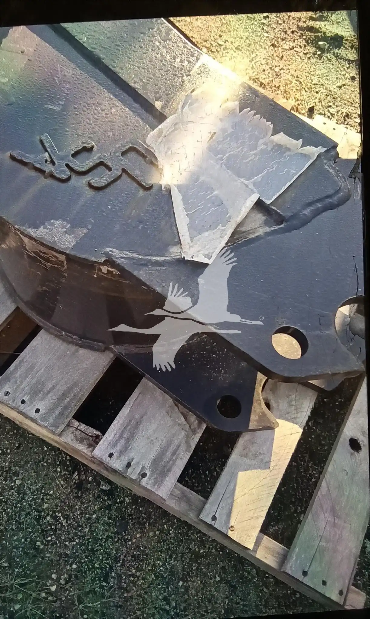 U.S.A. Attachments Inc EB1012 12 in QC Excavator Bucket image 3
