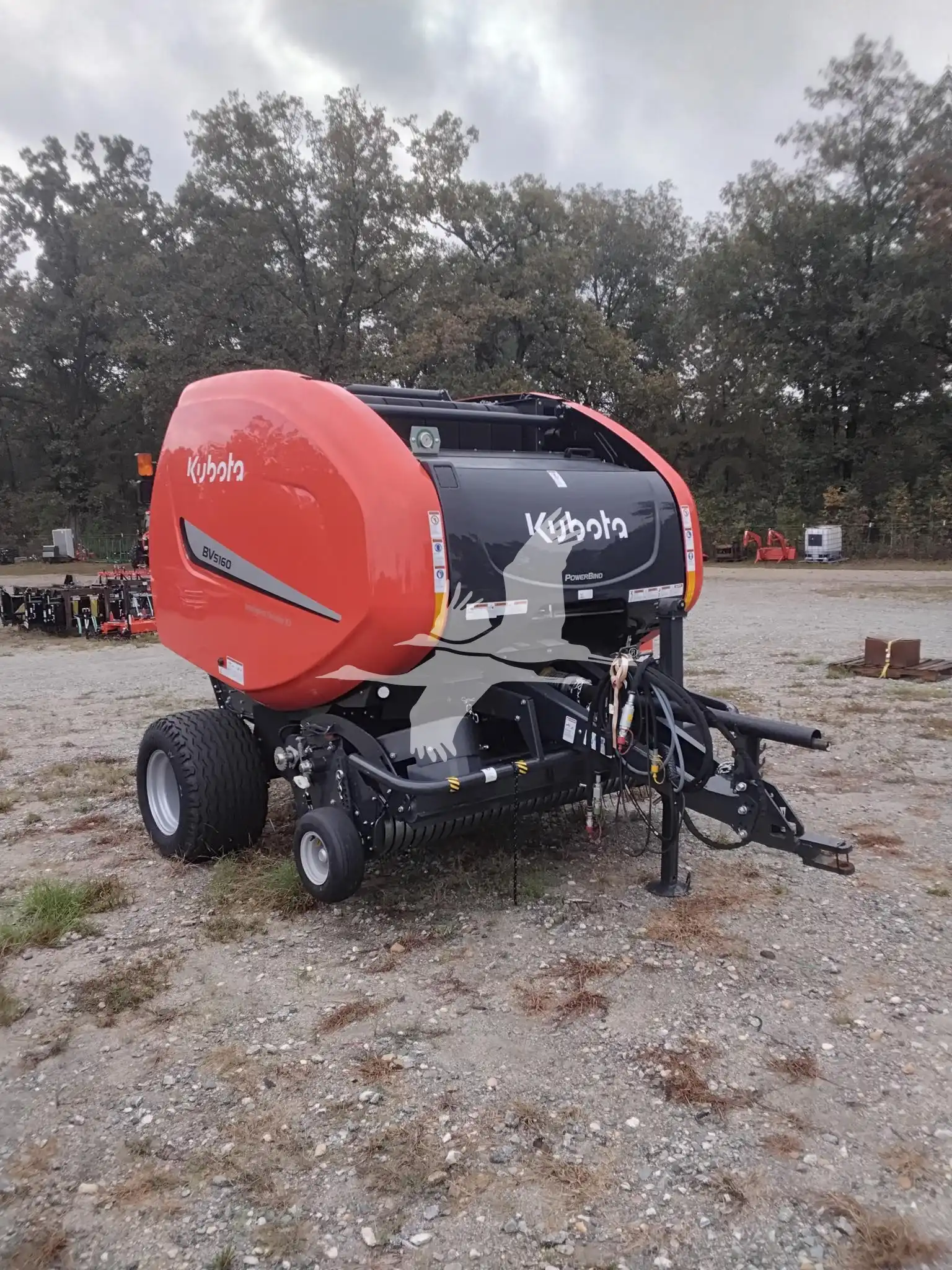Kubota BV5160RN 4x5 Round Baler image 4