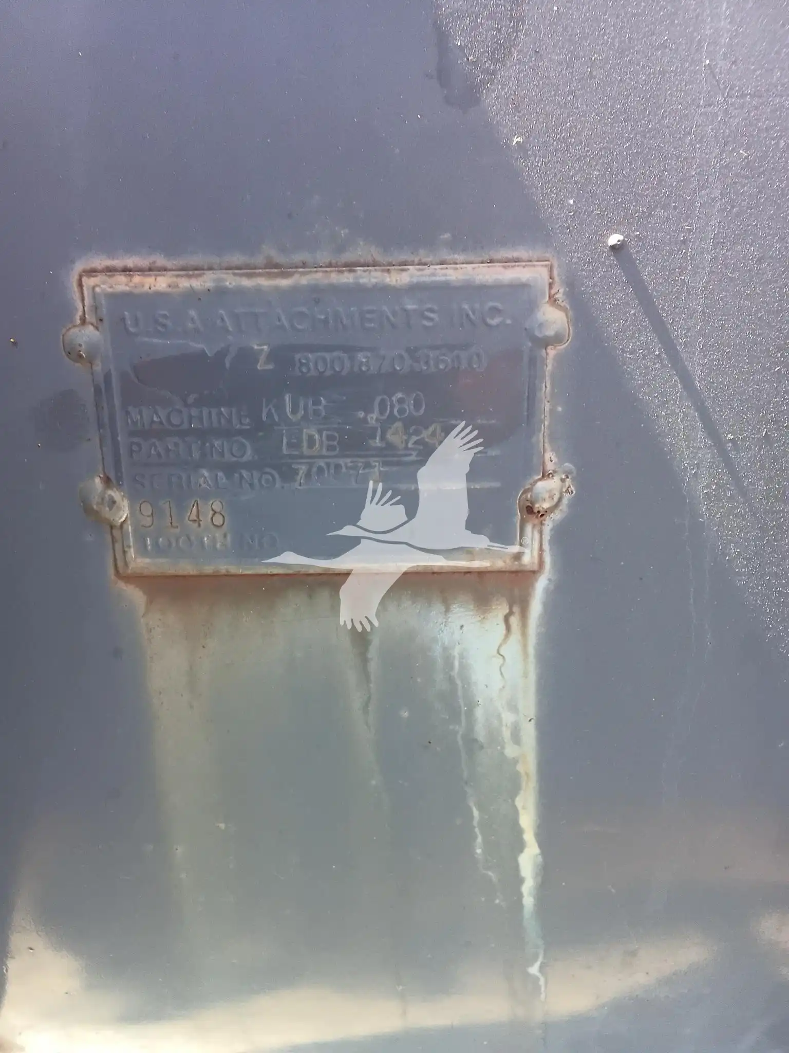 U.S.A. Attachments Inc EB1424 24 in QC Excavator Bucket image 5