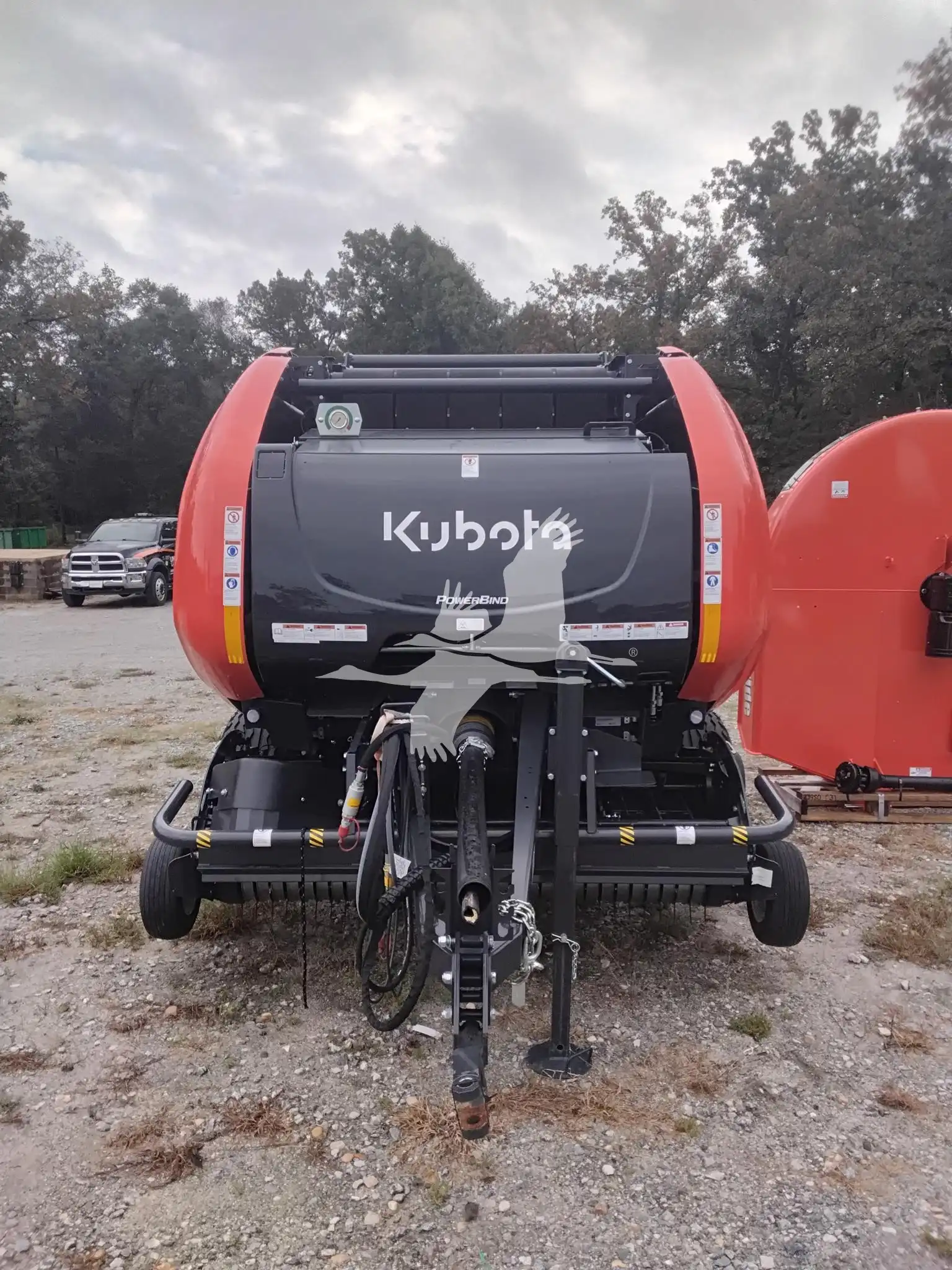 Kubota BV5160RN 4x5 Round Baler image 6
