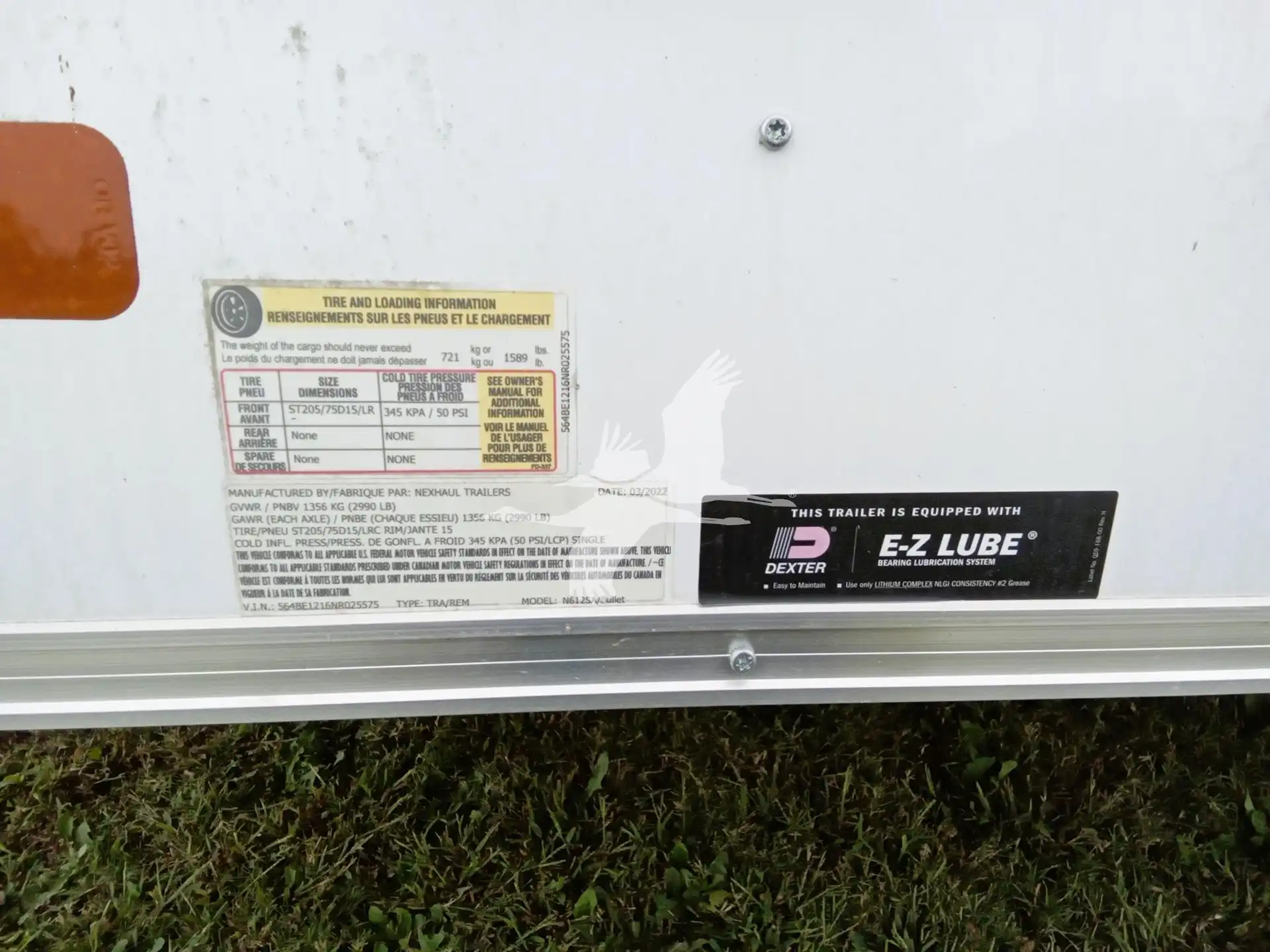 Nexhaul Enclosed Single Axle Trailer (Black) image 8
