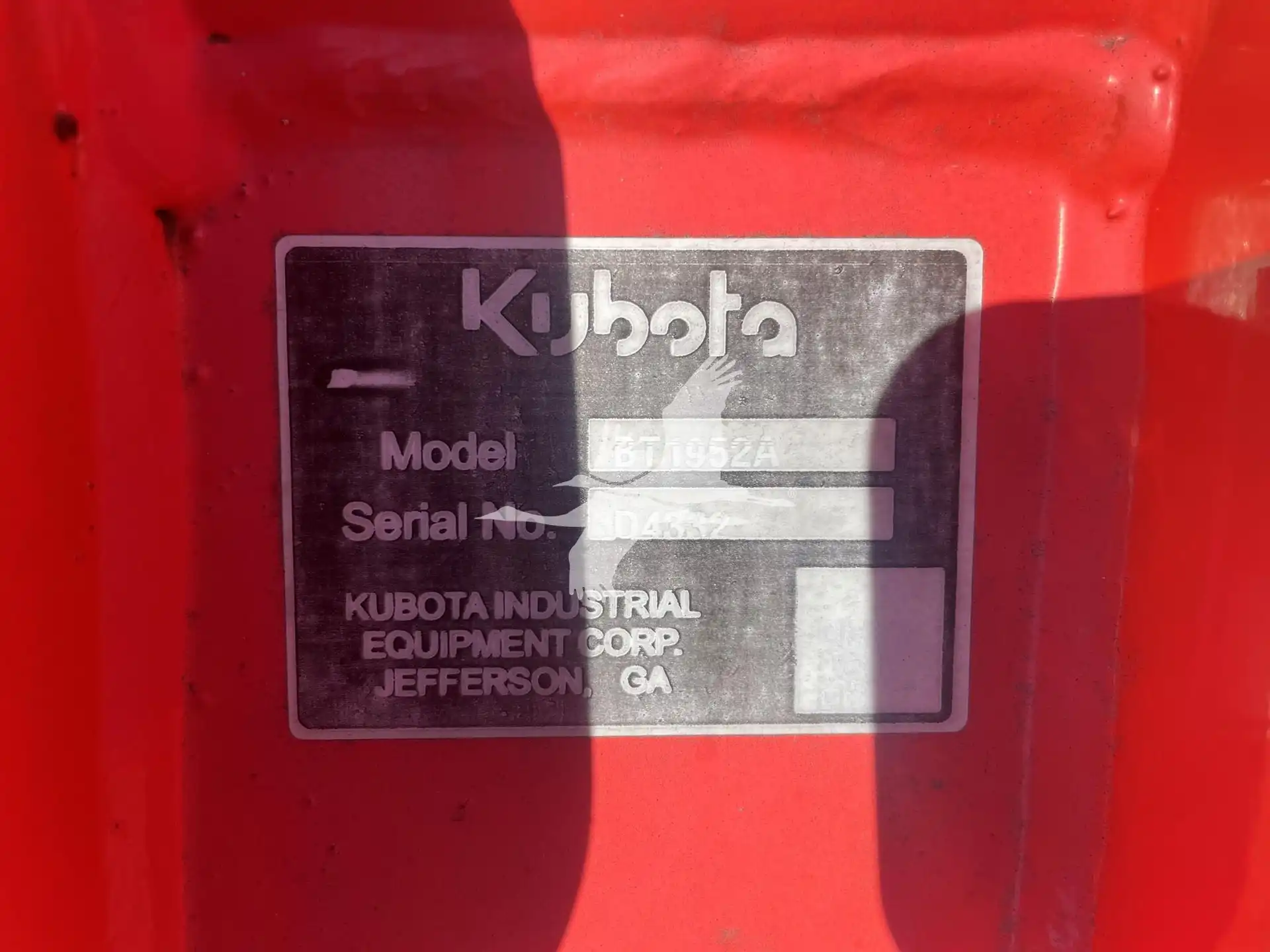 Kubota BT1952A 16 in 4-Tooth Backhoe Bucket image 4