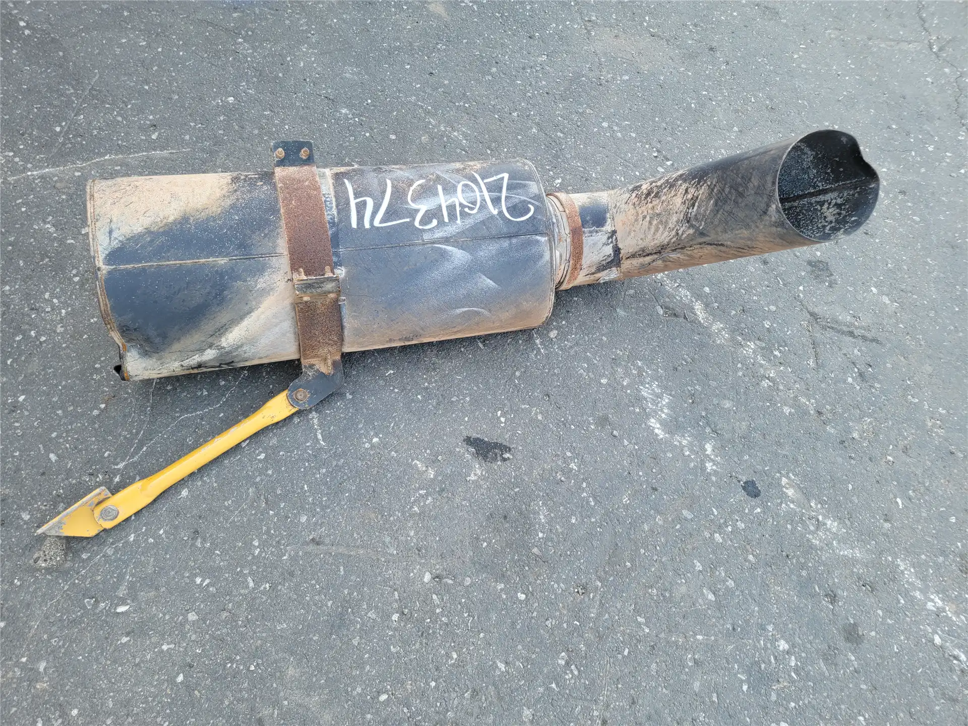 USED MUFFLER WITH image 2