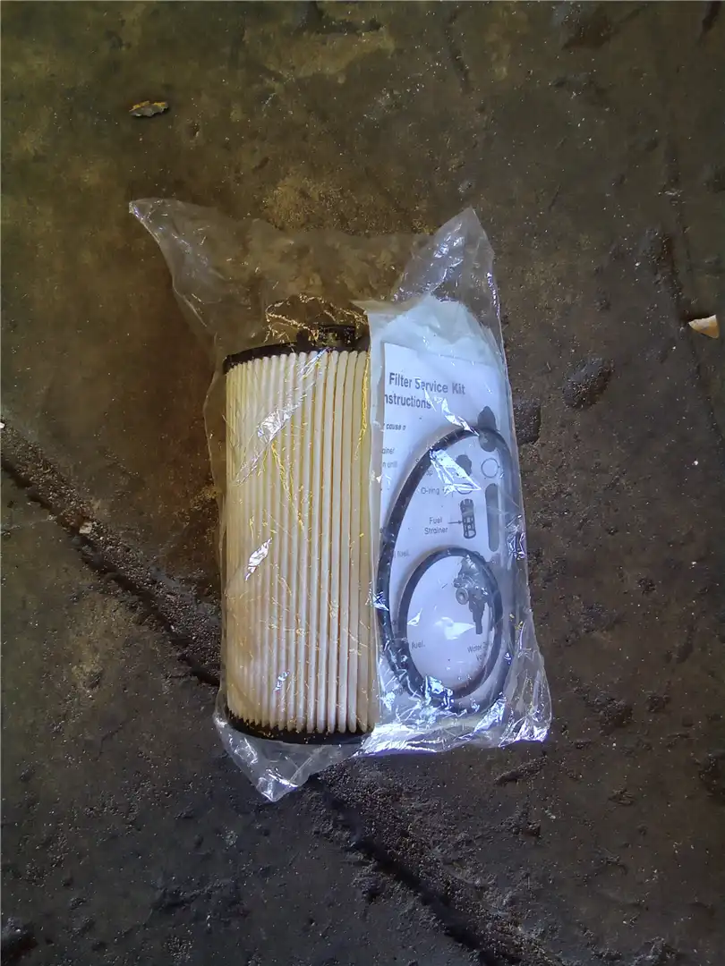 NEW FUEL FILTER image 2