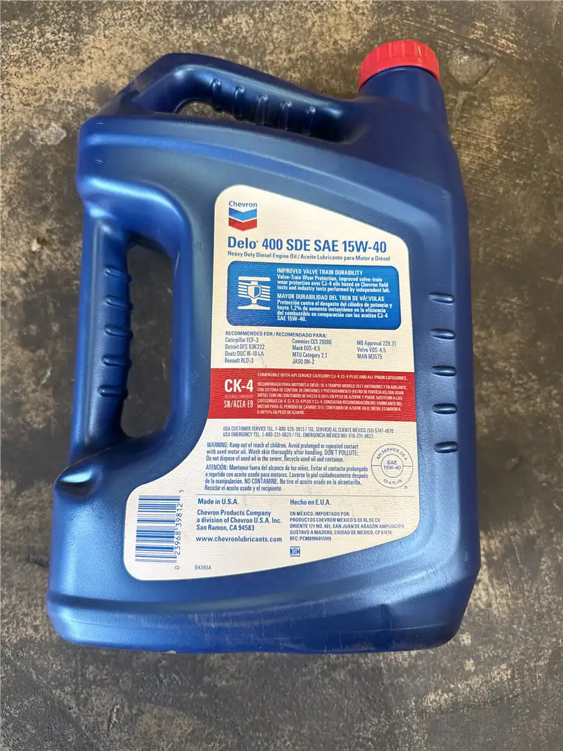 NEW 15W-40 OIL image 2