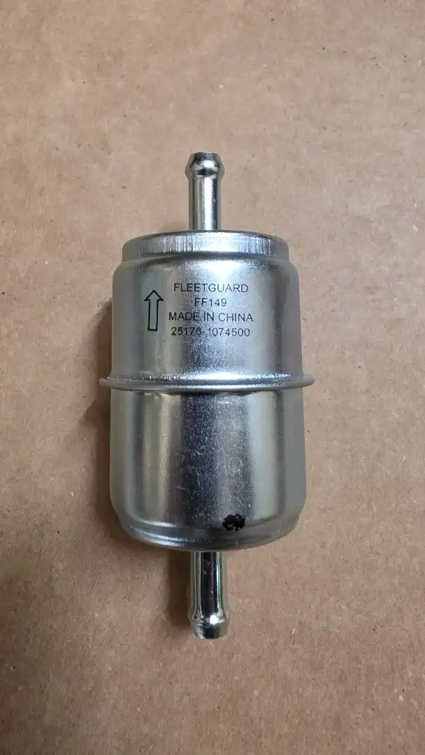 NEW FUEL FILTER image 2