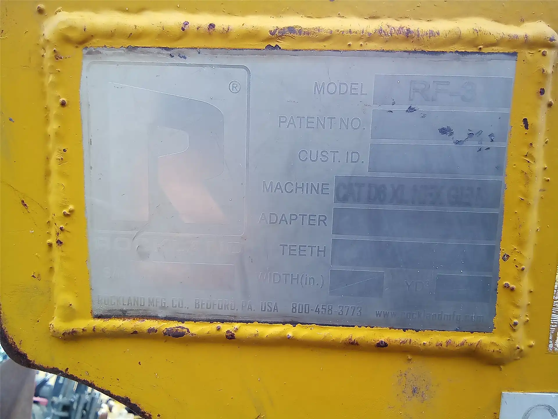 USED 134INCH RAKE image 4