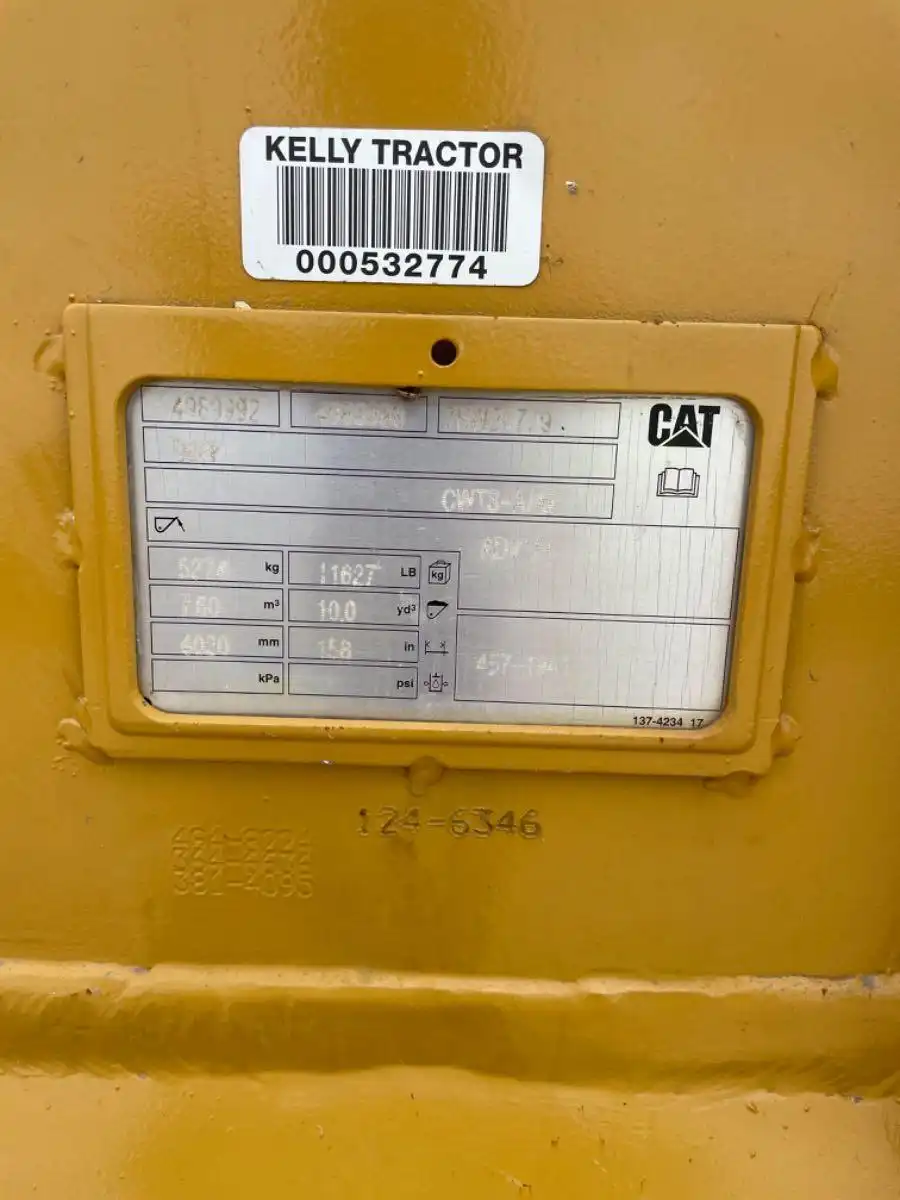 SLIGHTLY USED 988K ROCK BUCKET (323 HRS) P/N 4989992 10 YRDS            MQ image 7