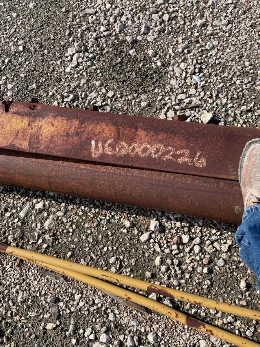 USED D11R/T PUSH ARMS W/ TAG LINK, BRACE & CYLINDER  JBM image 2