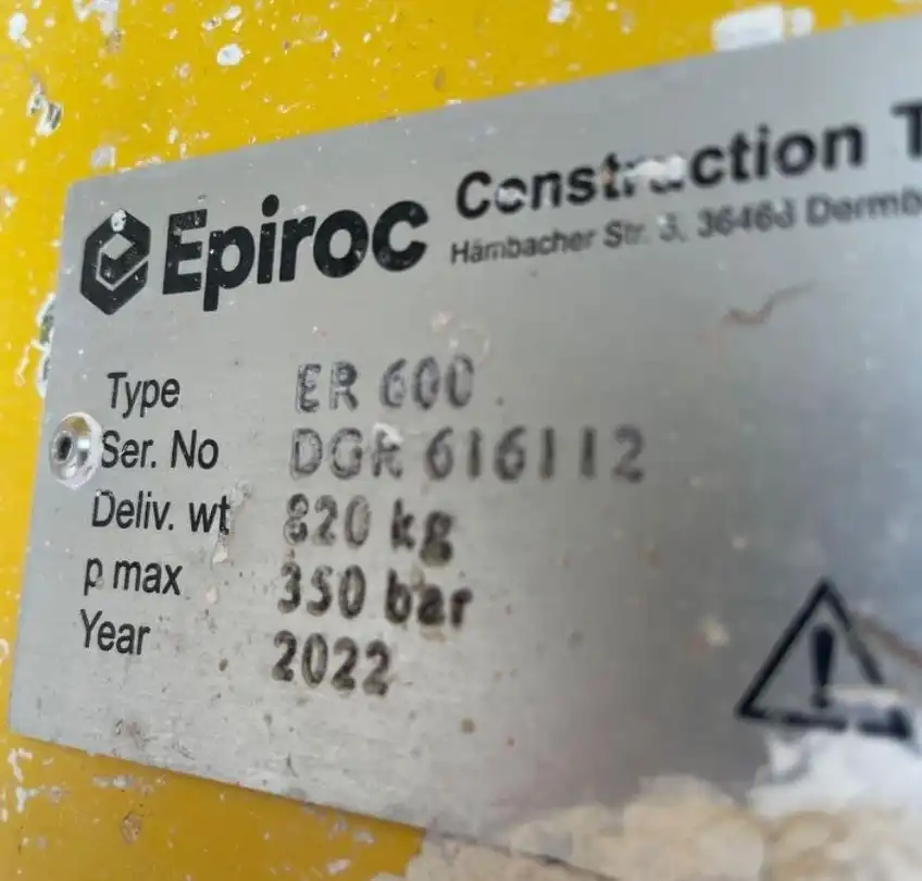 EPIROC ER600 DRUM CUTTER  FOR A LINKAGE        MQ image 2