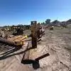 USED D8T REGROWTH PLOW. TLRL MADE BY HOLT CEP        MQ image 4