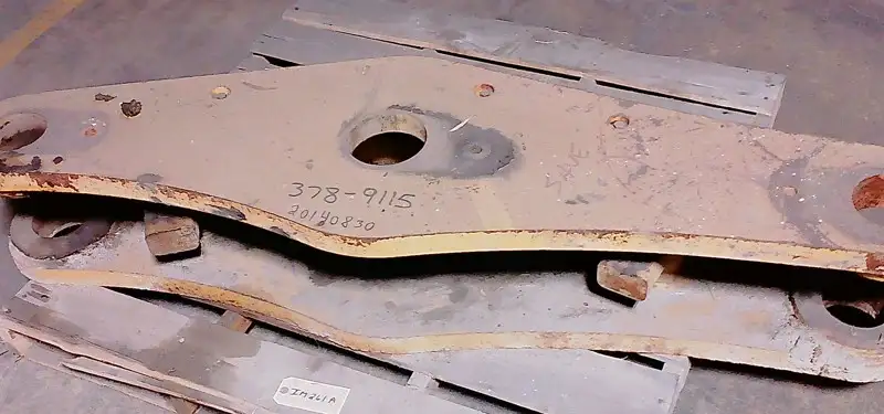Bucket Control Lever Assembly image