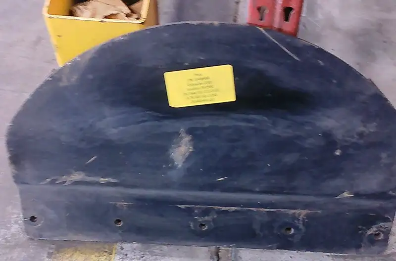 Excavator Swivel Guard Plate 660 X 430 X 46 MM image