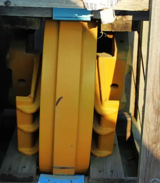 Track Idler Wheel With Idler Shaft And Spring Pin image