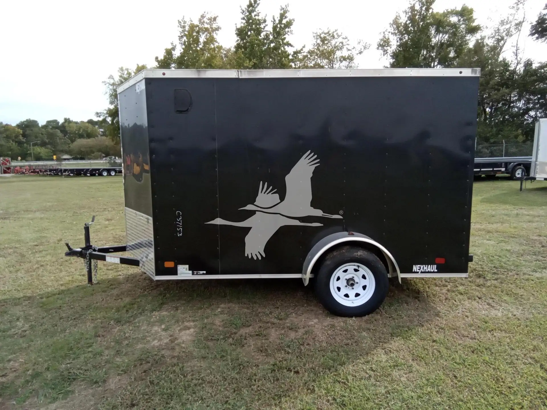 Nexhaul Enclosed Single Axle Trailer (Black) image