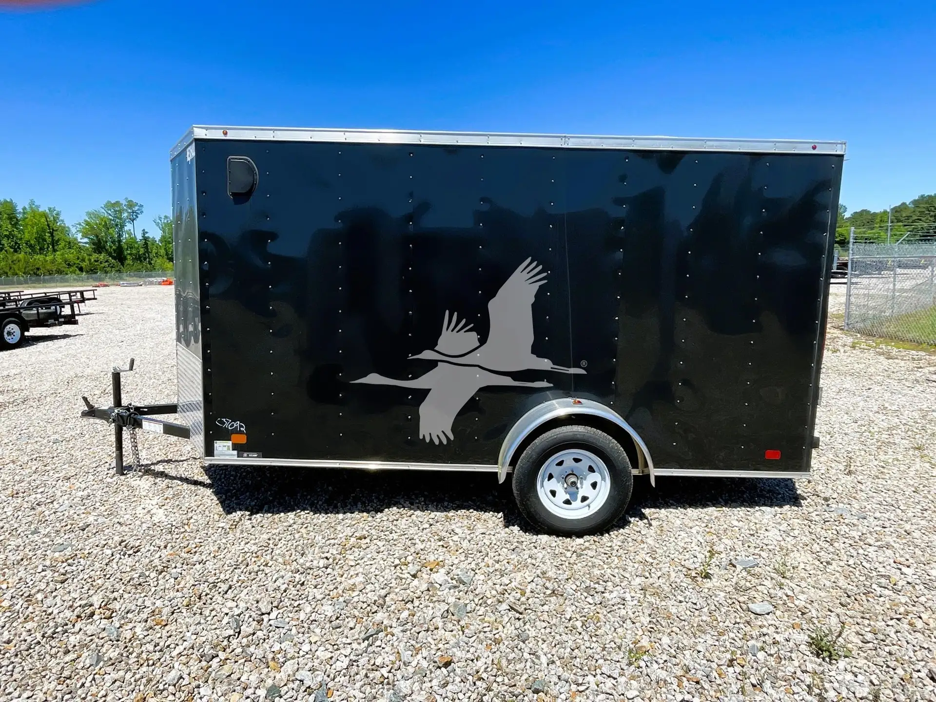 Nexhaul Enclosed Box Trailer (White) image