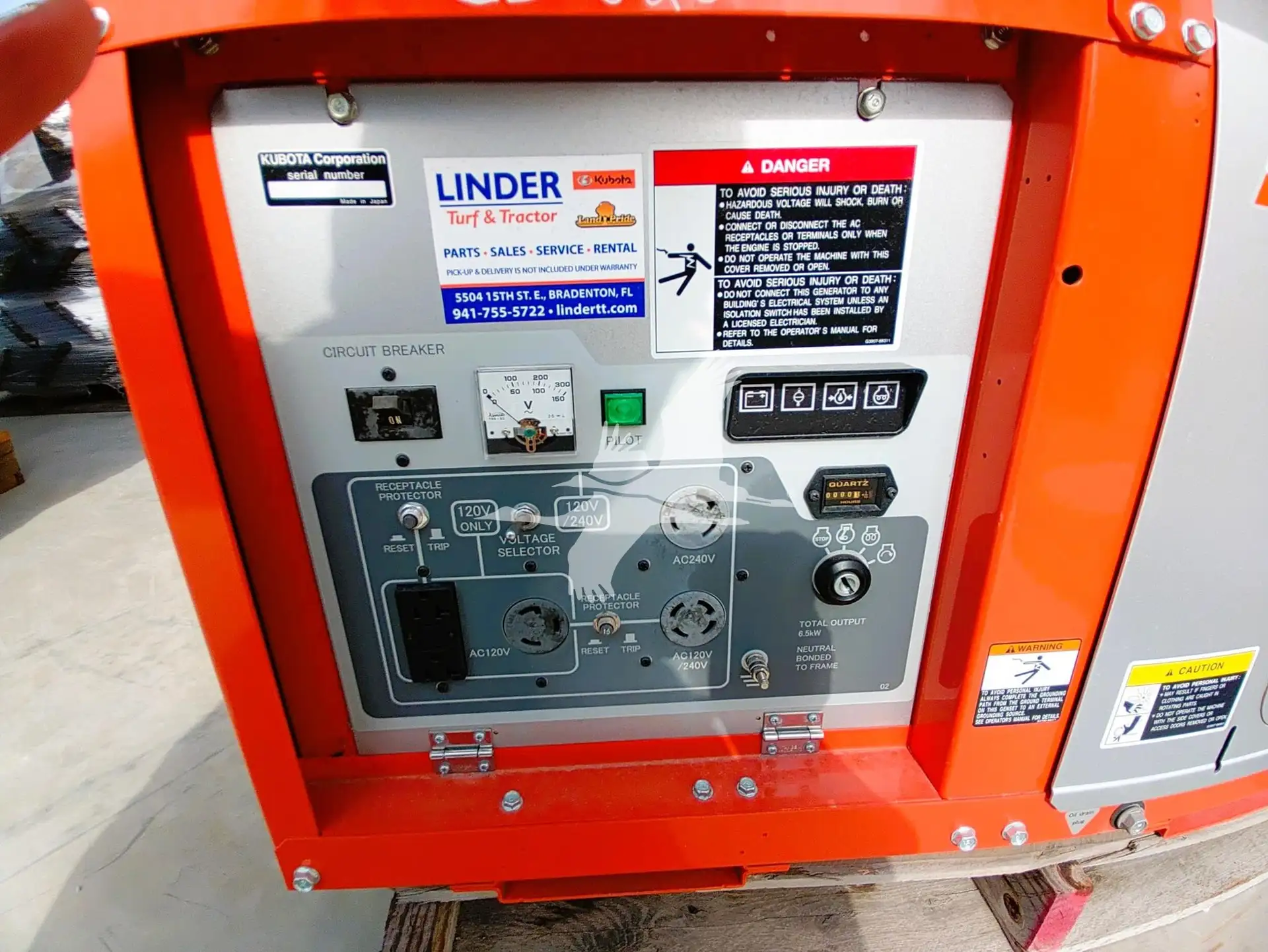 Kubota GL7000 7 kW Diesel Generator image