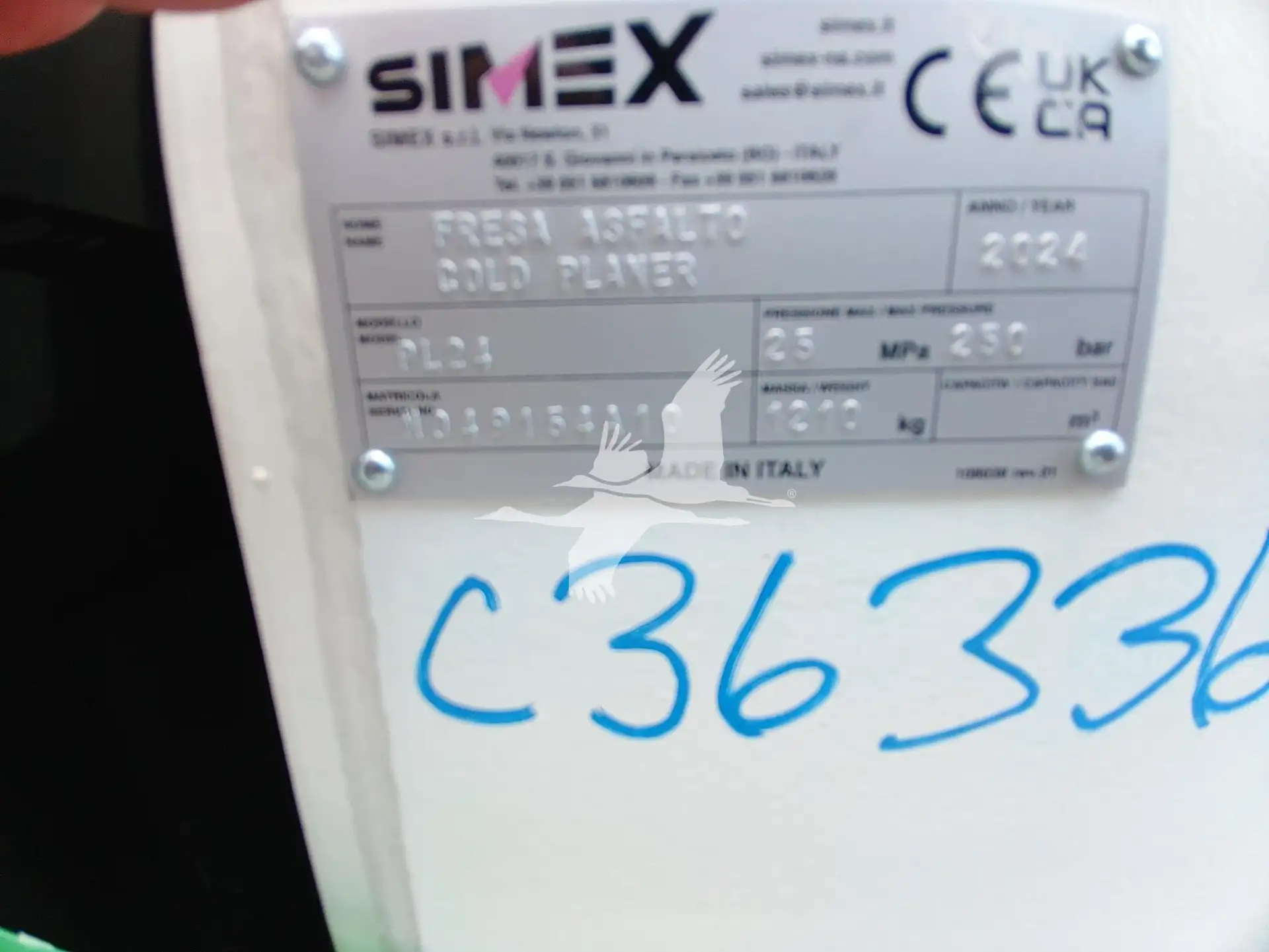 Simex PL24 24 in Cold Planer image