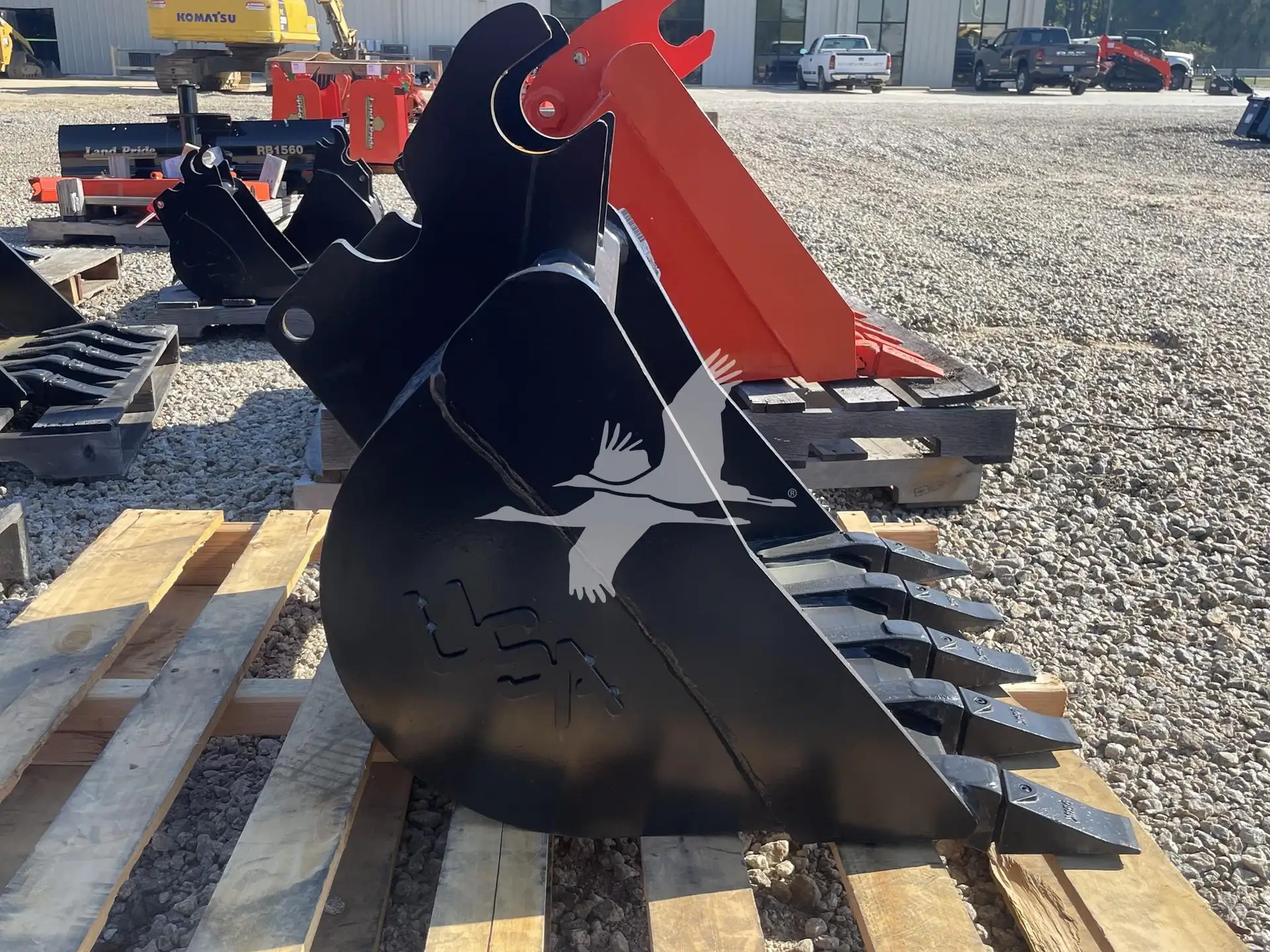 U.S.A. Attachments Inc EB624 24 in QC Excavator Bucket image