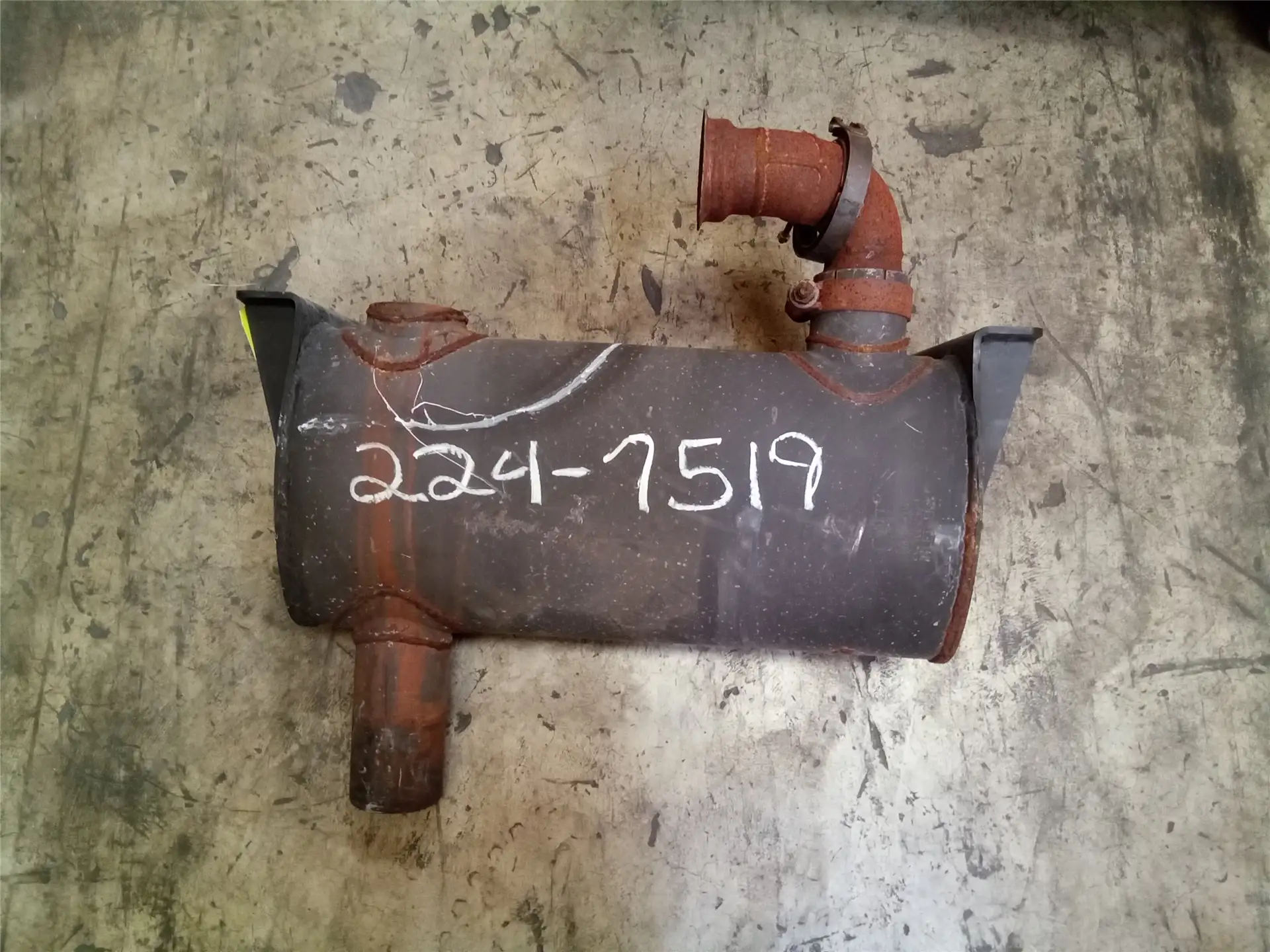 USED MUFFLER AS image