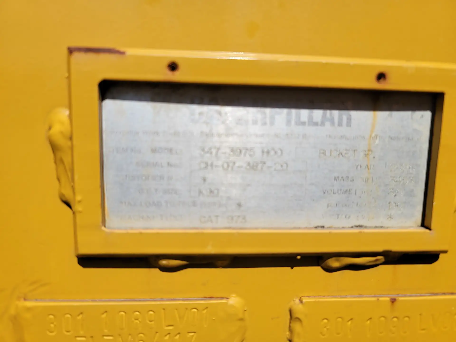 USED 973K MP BUCKET                    MQ image