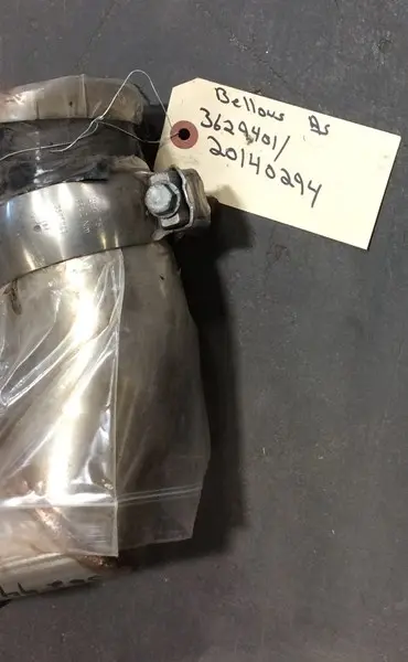 New Stainless Steel Bellows 283MM Overall Length image 1